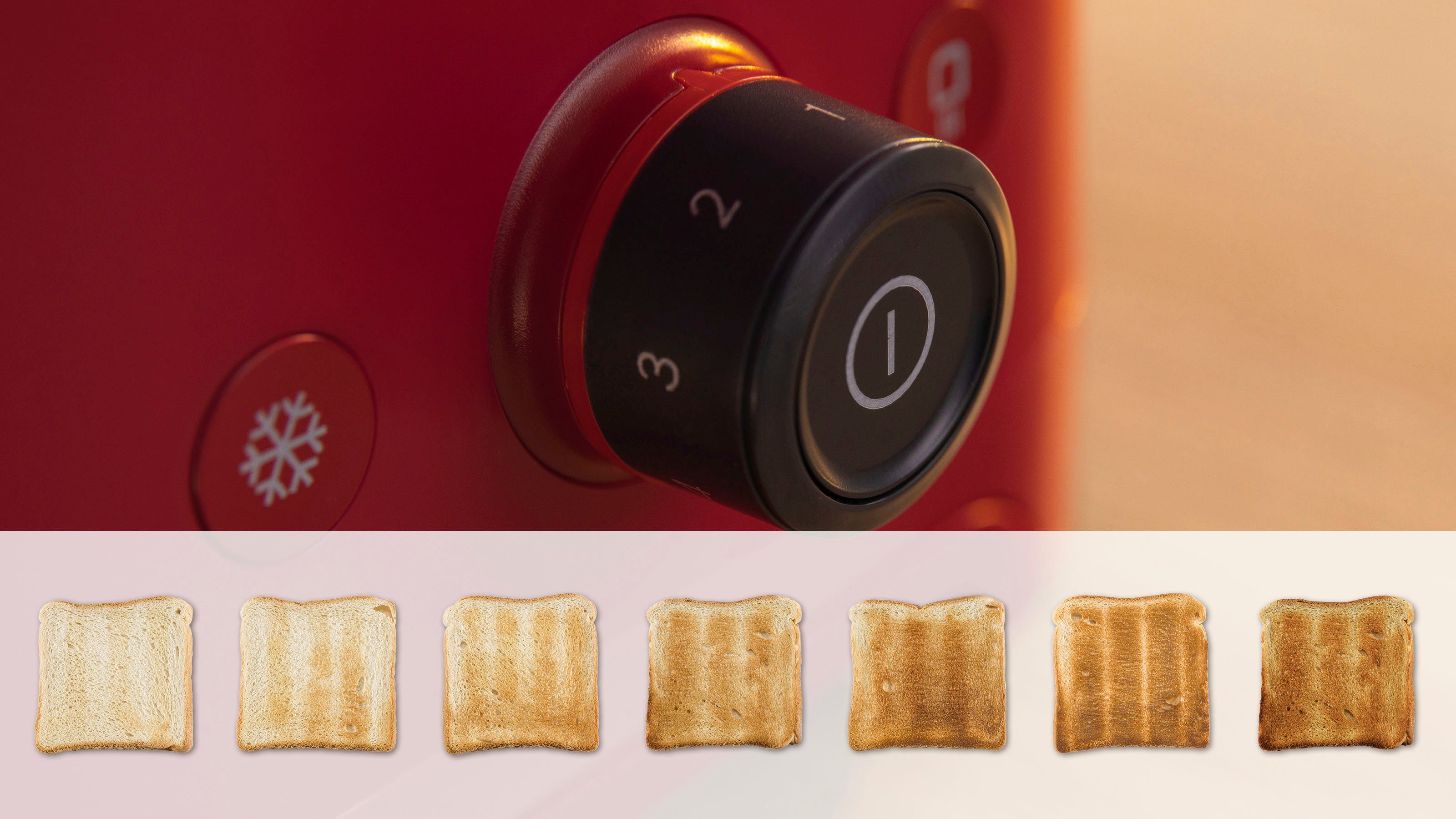 BOSCH Toaster MyMoment TAT3M124 afneembare opzet voor broodjes, ontdooi-functie, brood centreren, auto off