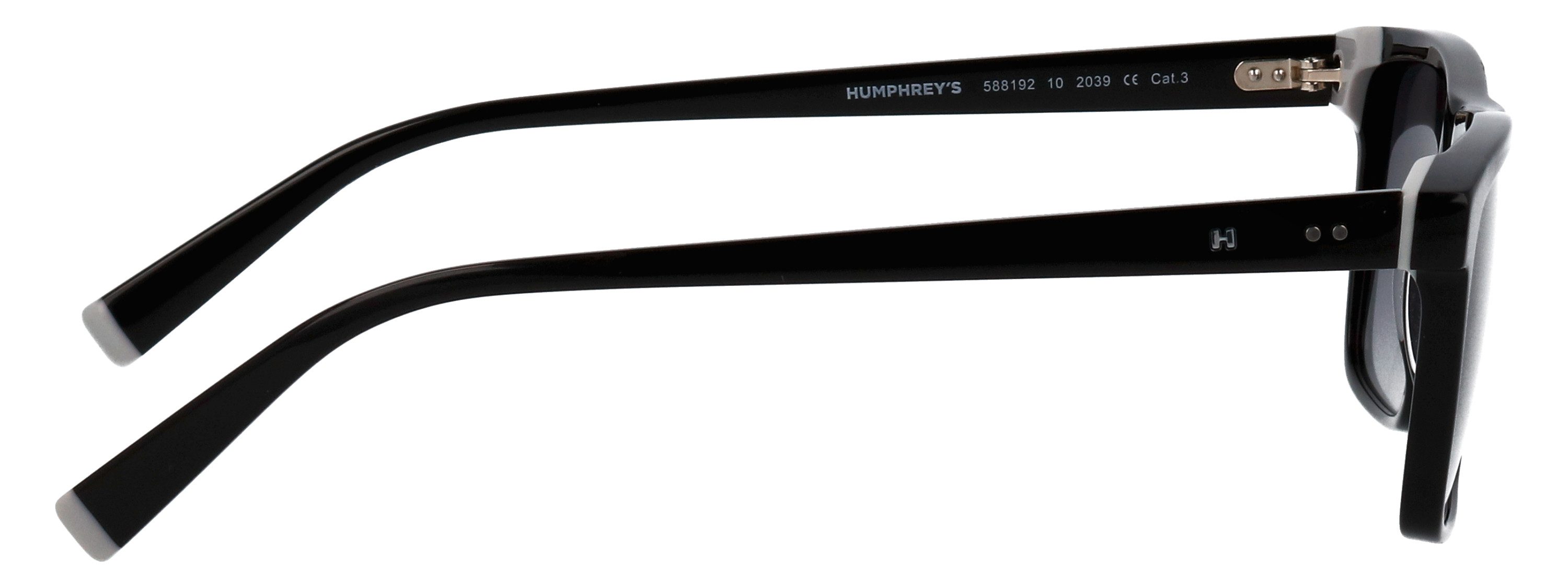 HUMPHREY´S eyewear Zonnebril 588192 Vorm vierkant/hoekig, lichtgrijze accenten op de bril, CR 39