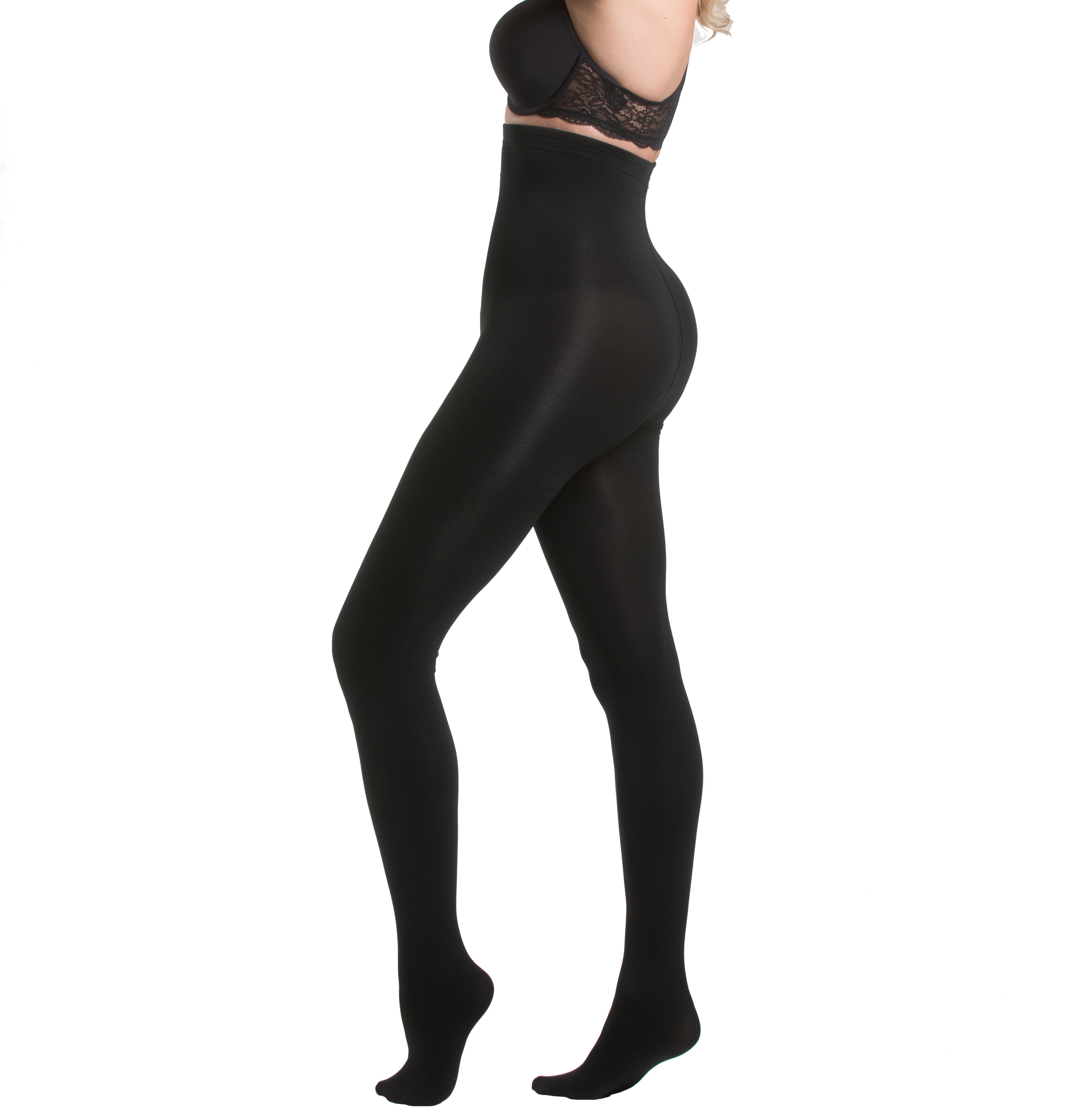Magic Body Fashion Panty met hoge taille Hi-Waist Slim Tights dames maillots maat L