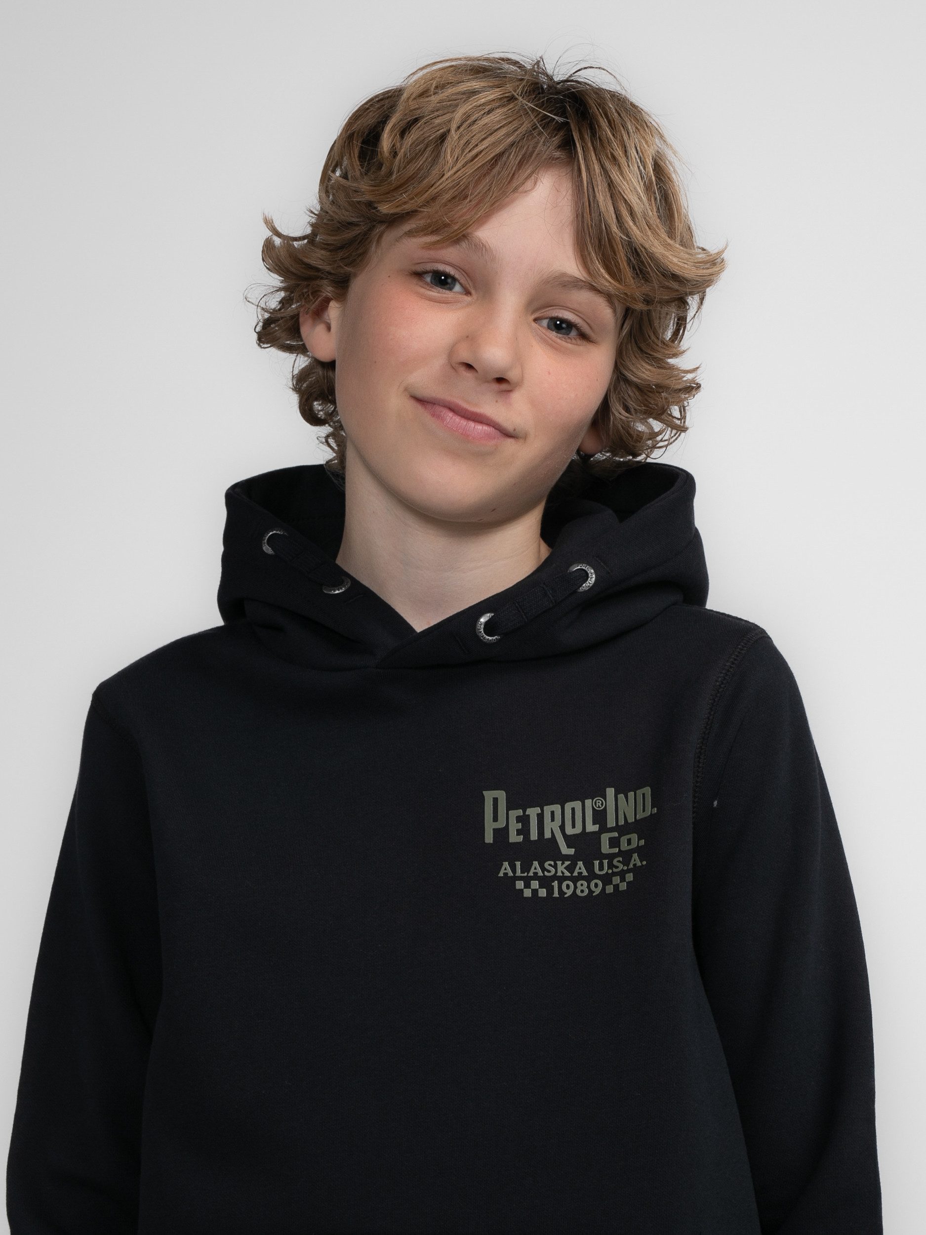 Petrol Industries Hoodie met print op de borst