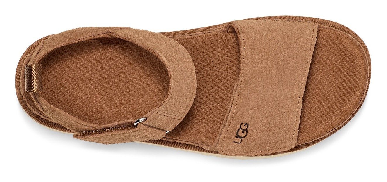 UGG Plateausandalen W GOLDENSTAR , plateausandaal, sandaal met klittenbandsluiting