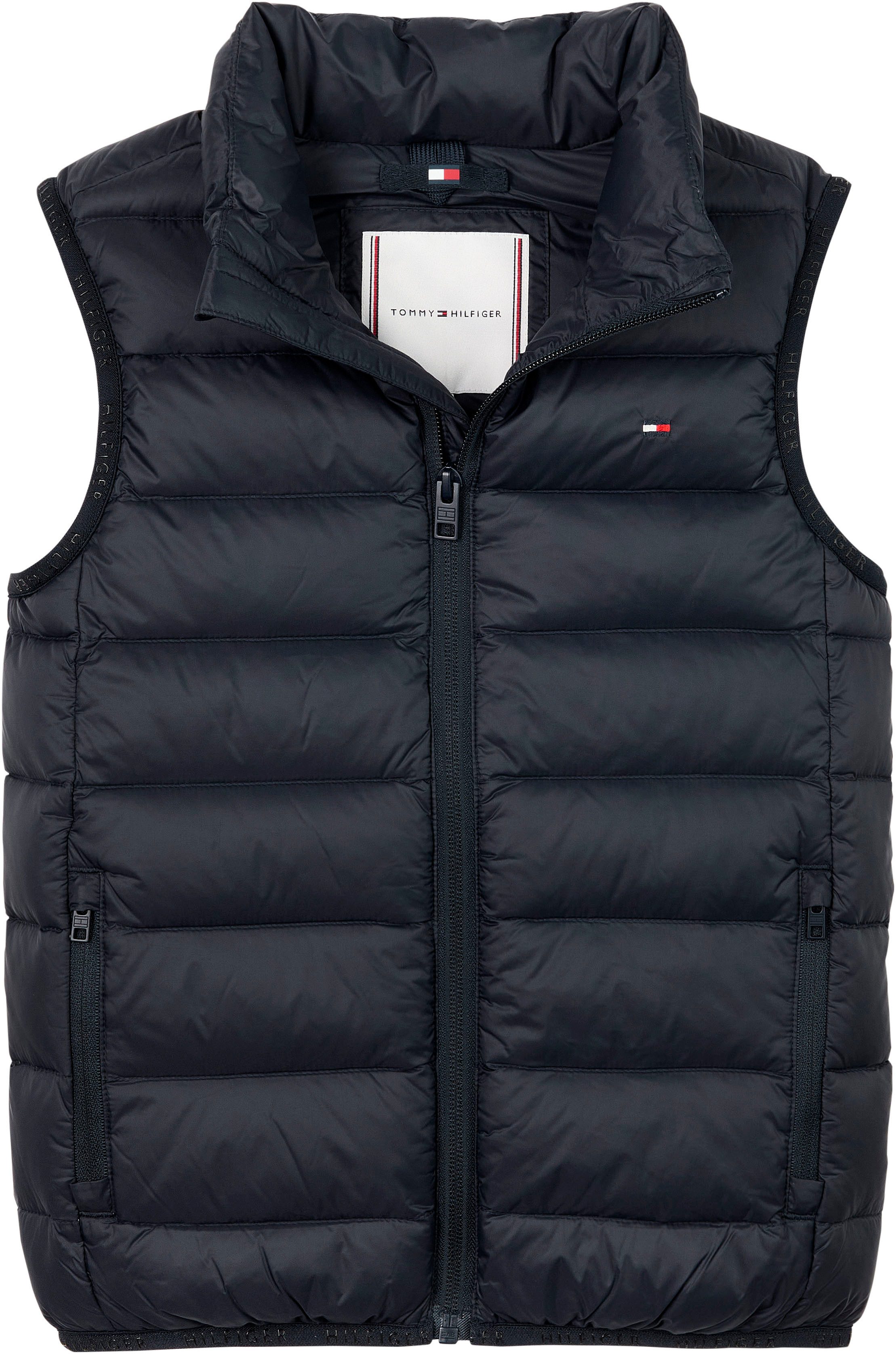 Tommy Hilfiger Donzen bodywarmer U ESSENTIAL LIGHT VEST Kinderen Kids Junior MiniMe, voor kinderen