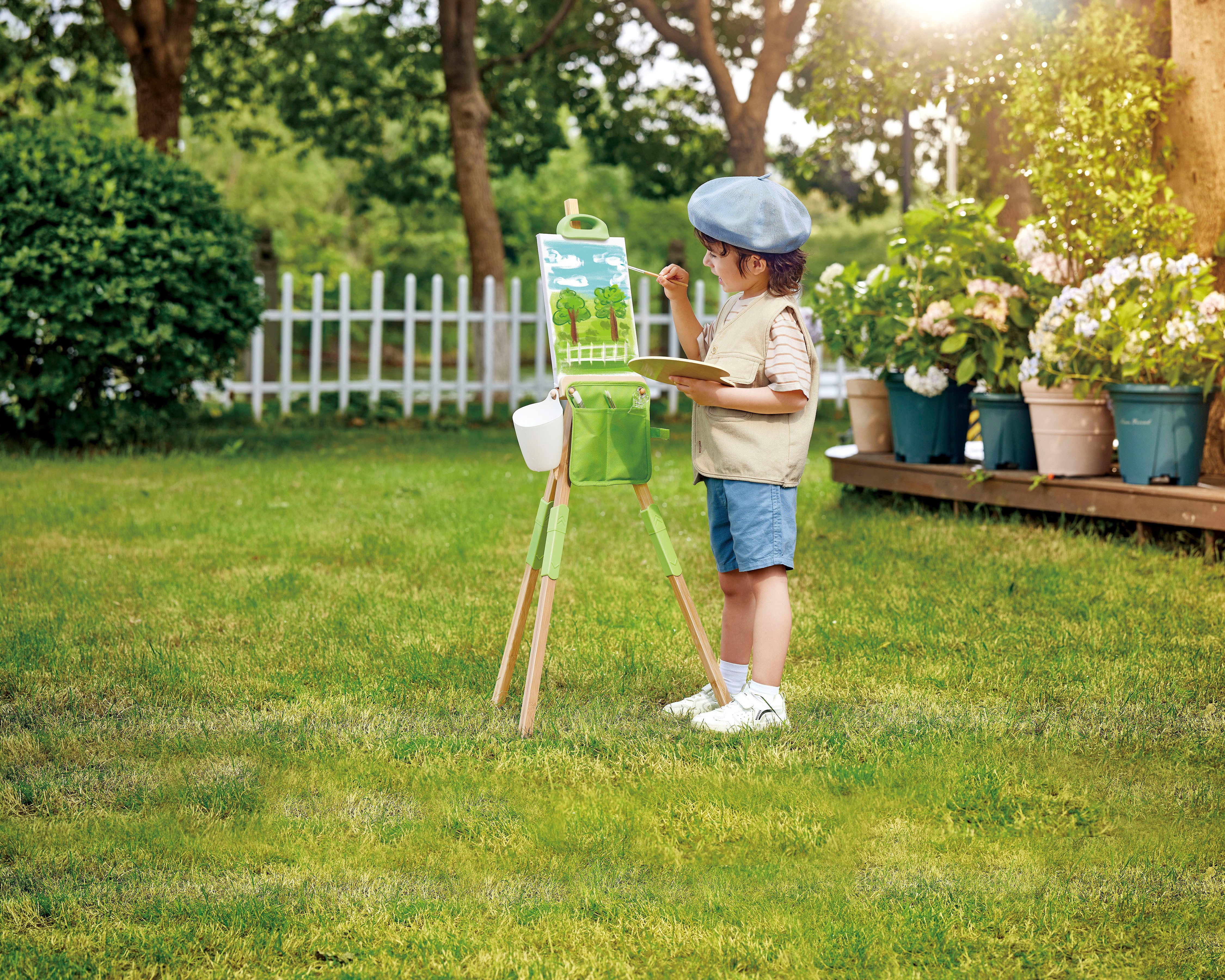 Hape Bord Draagbare bamboe-plaat