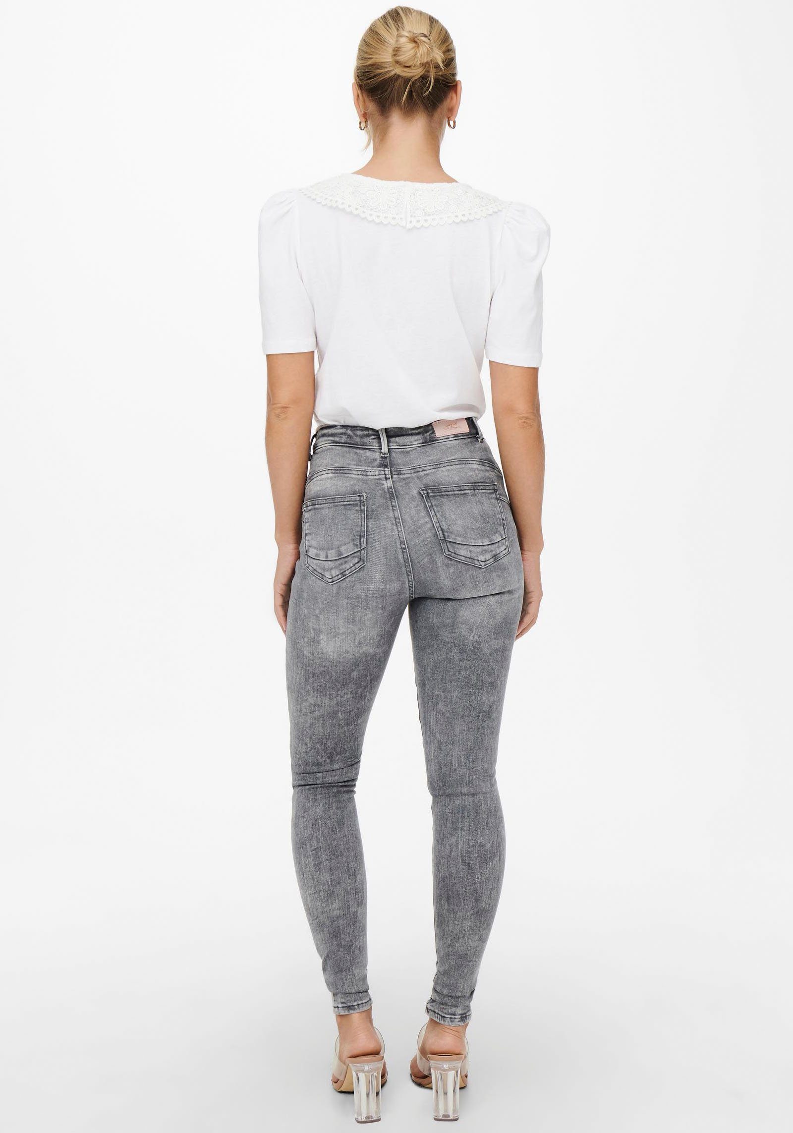 Only Skinny fit jeans ONLPOWER MID PUSH UP SK AZG937