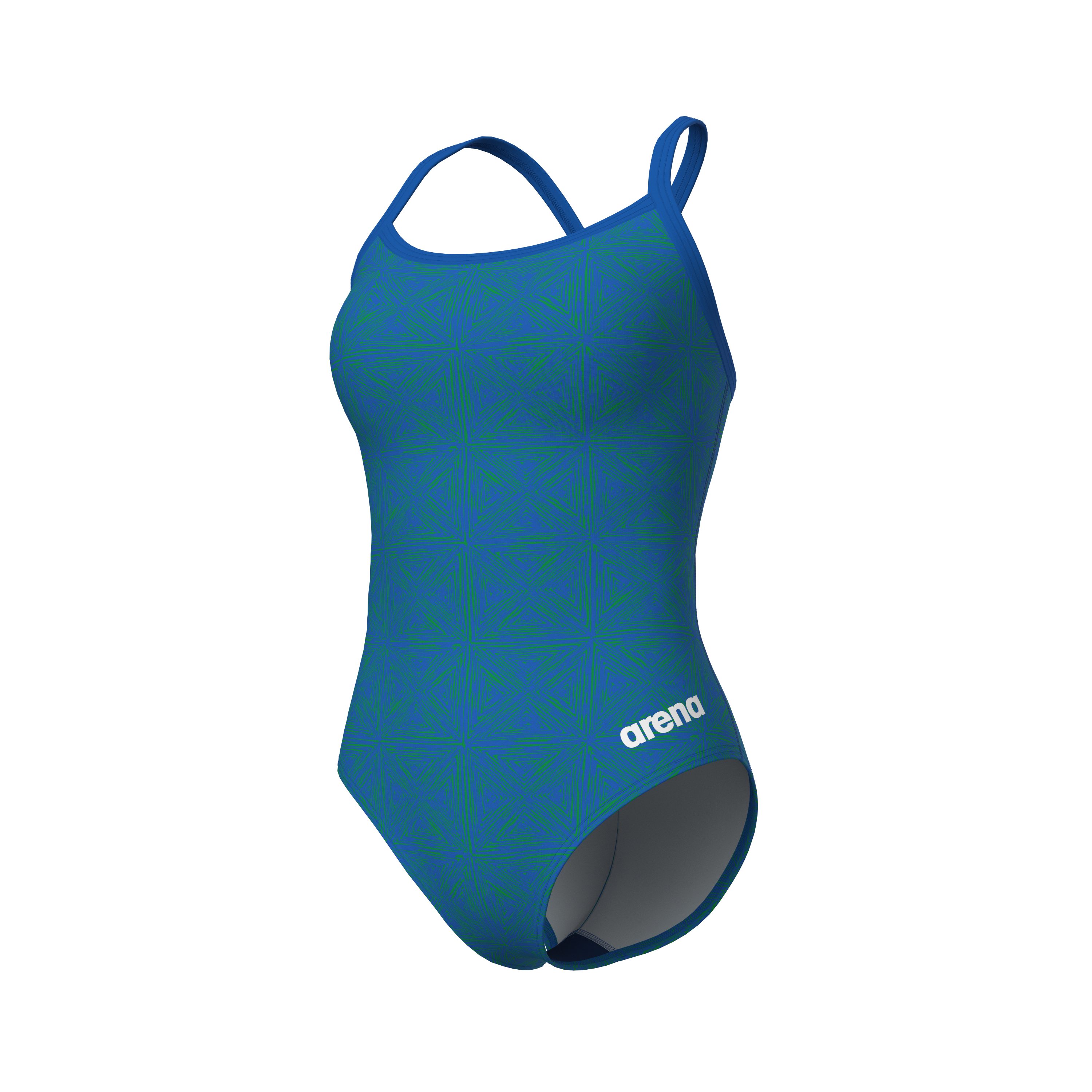 Arena Badpak WOMEN'S ARENA ABSTRACT TILES SWIMSU