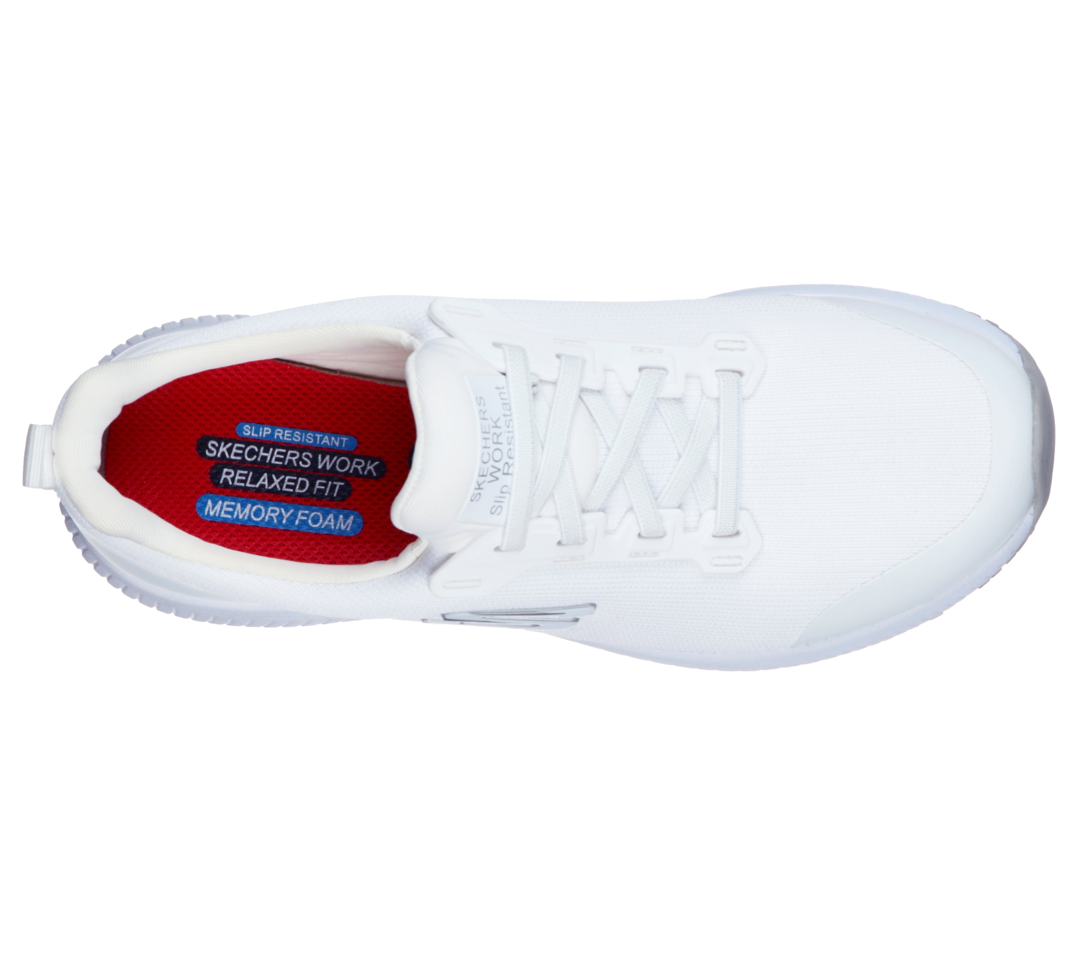 Skechers Werkschoenen SQUAD SR , sneakers voor horeca & zorg met gepolsterde schacht