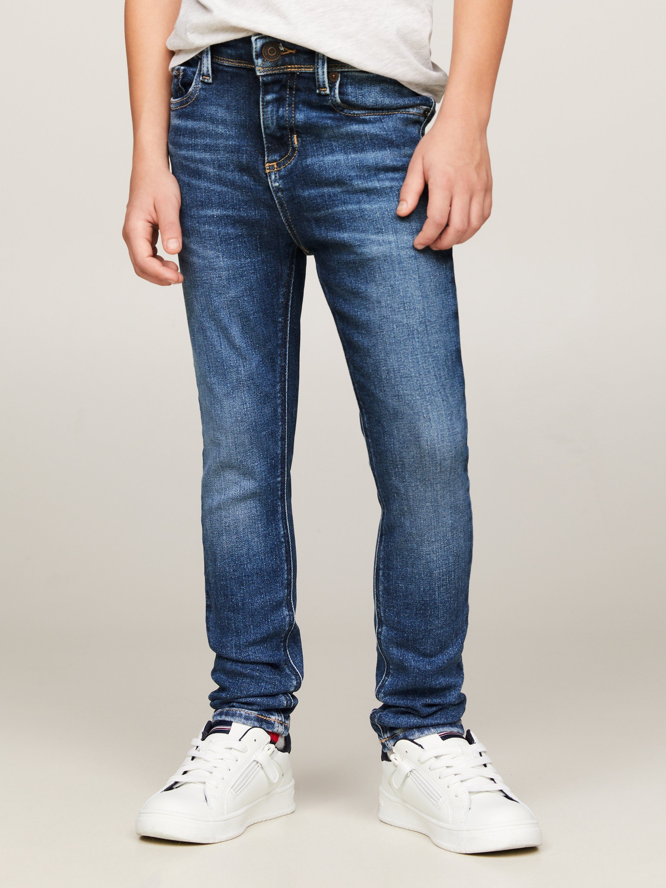 Tommy Hilfiger Kids Straight fit jeans in 5-pocketmodel model 'SCANTON'