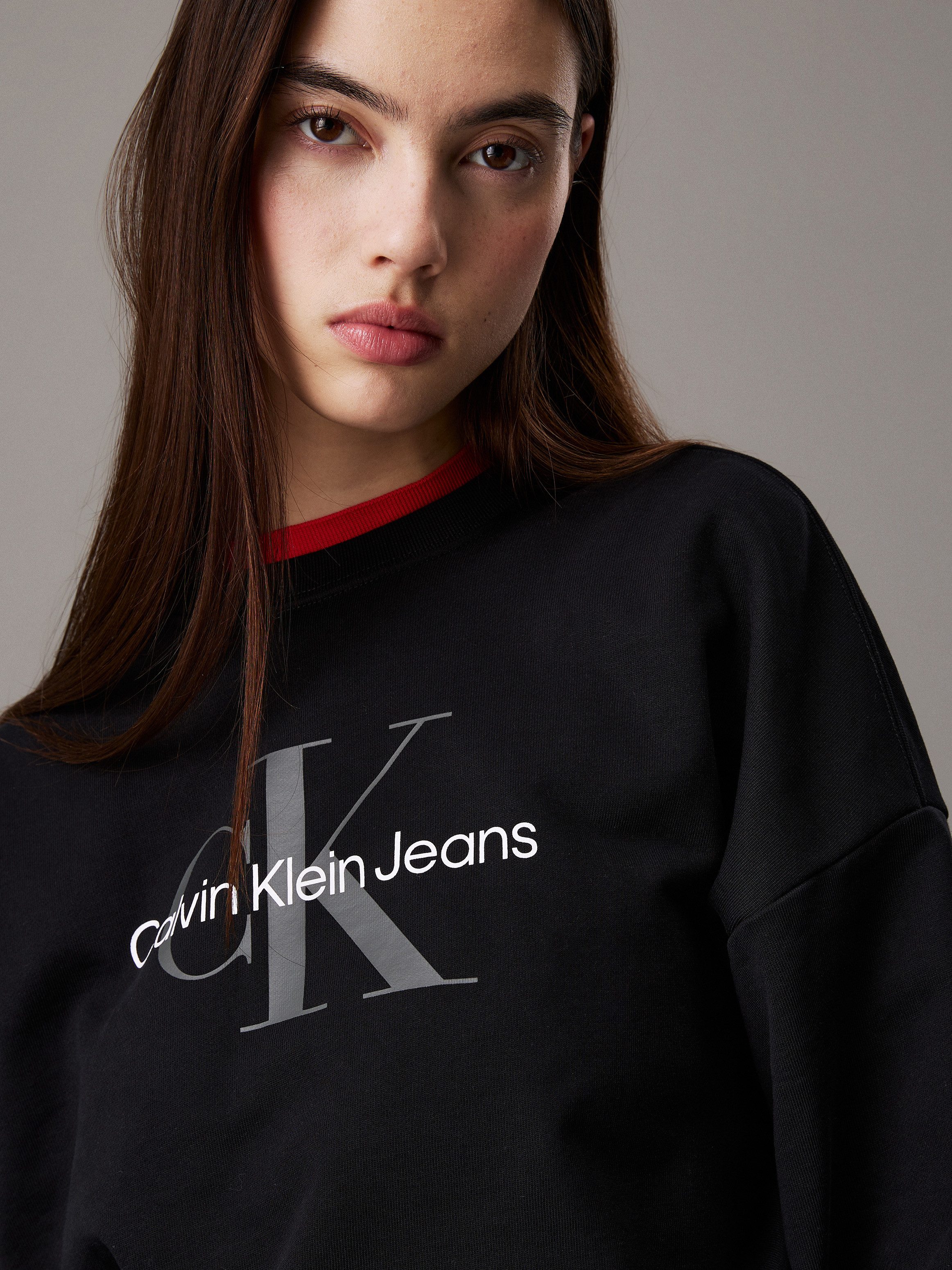 Calvin Klein Sweatshirt LS MNLG FRNCH TRRY R