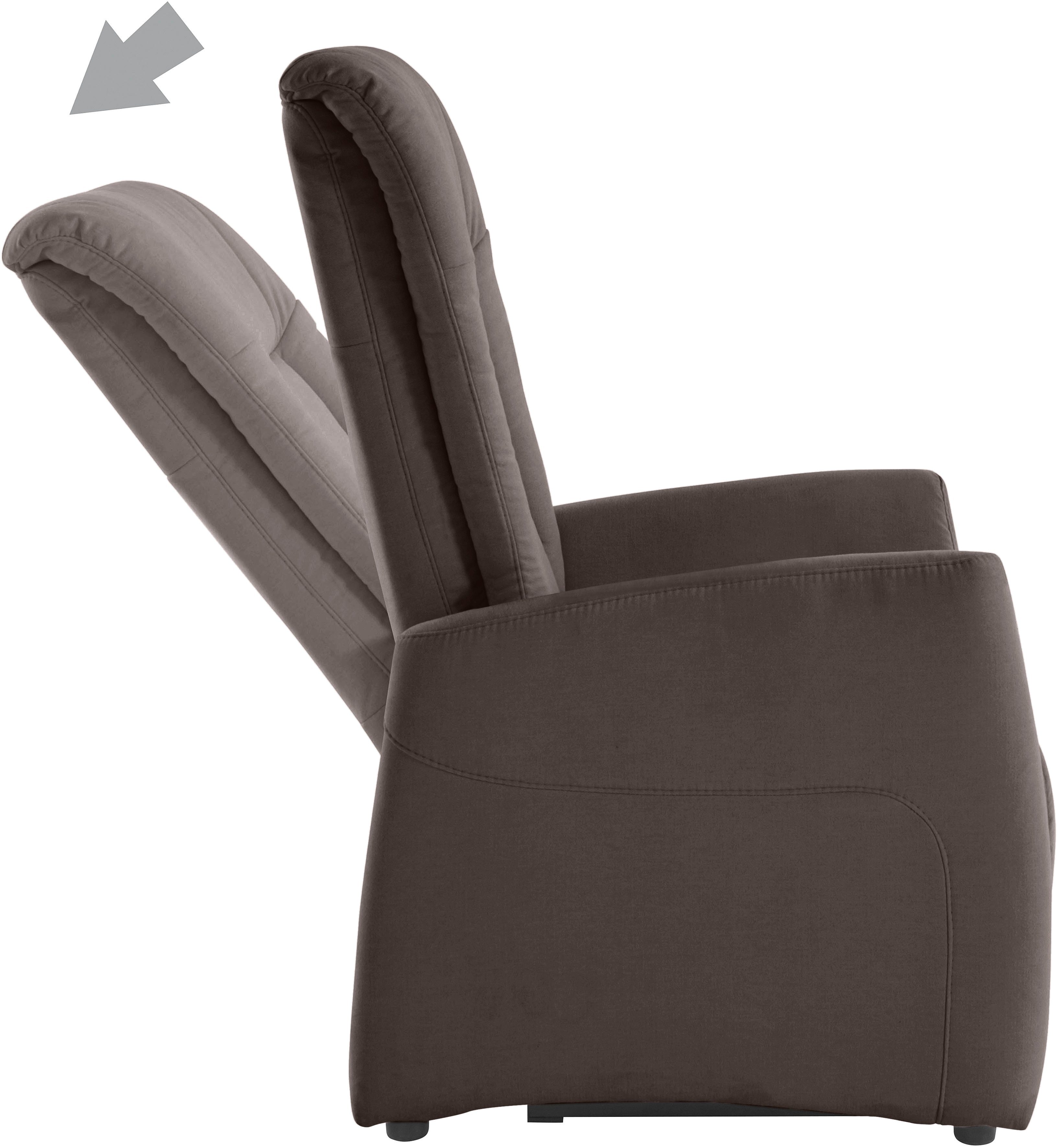 sit&more Relaxfauteuil MELISSA naar keuze elektrisch of handmatig verstelbaar, optioneel opstahulp