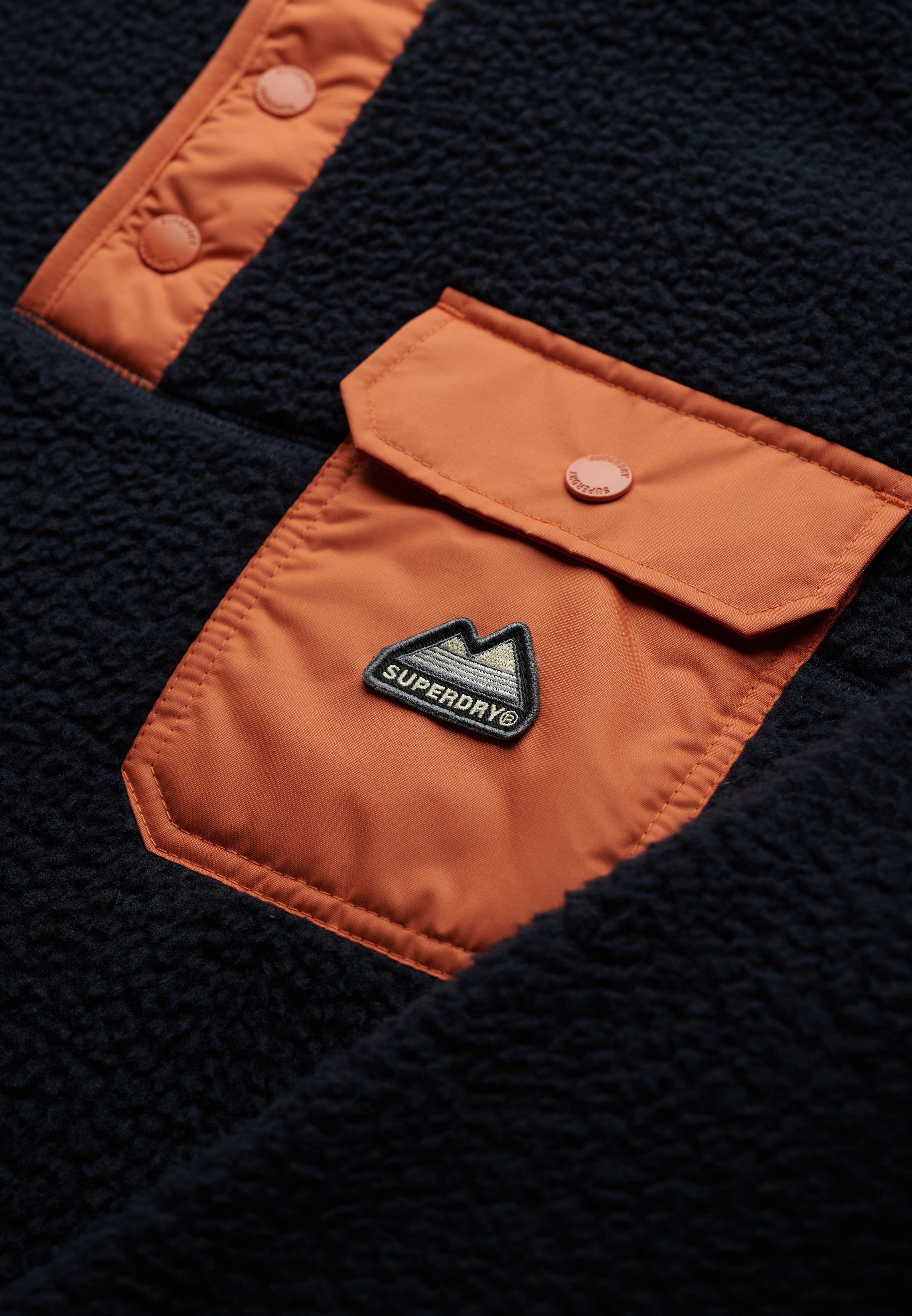 Superdry Sweatshirt FUJI FLEECE HENLEY