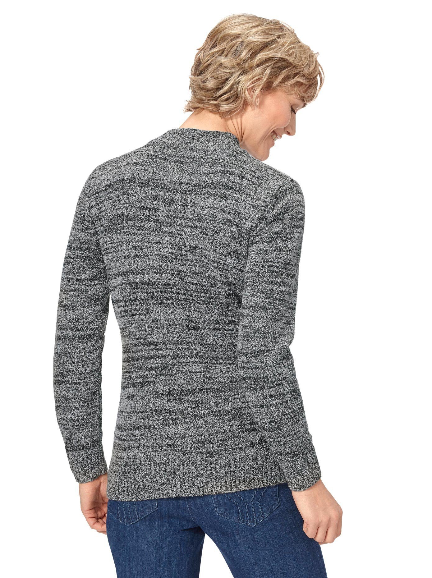 Classic Basics Trui met staande kraag Trui