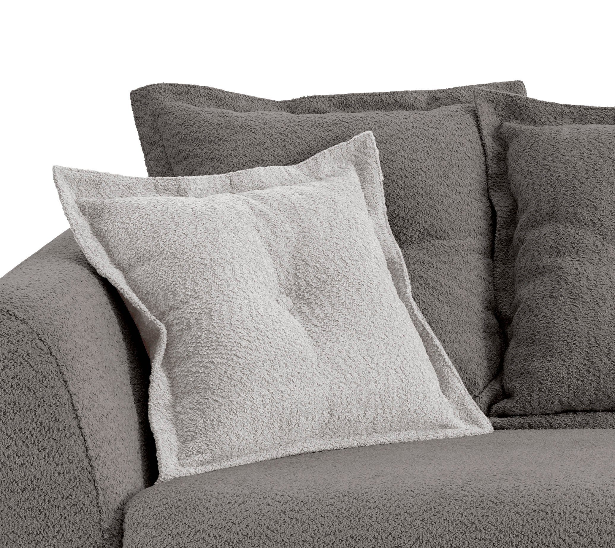 Home affaire 2,5-zitsbank Baggio modern en romantisch design, comfortabel
