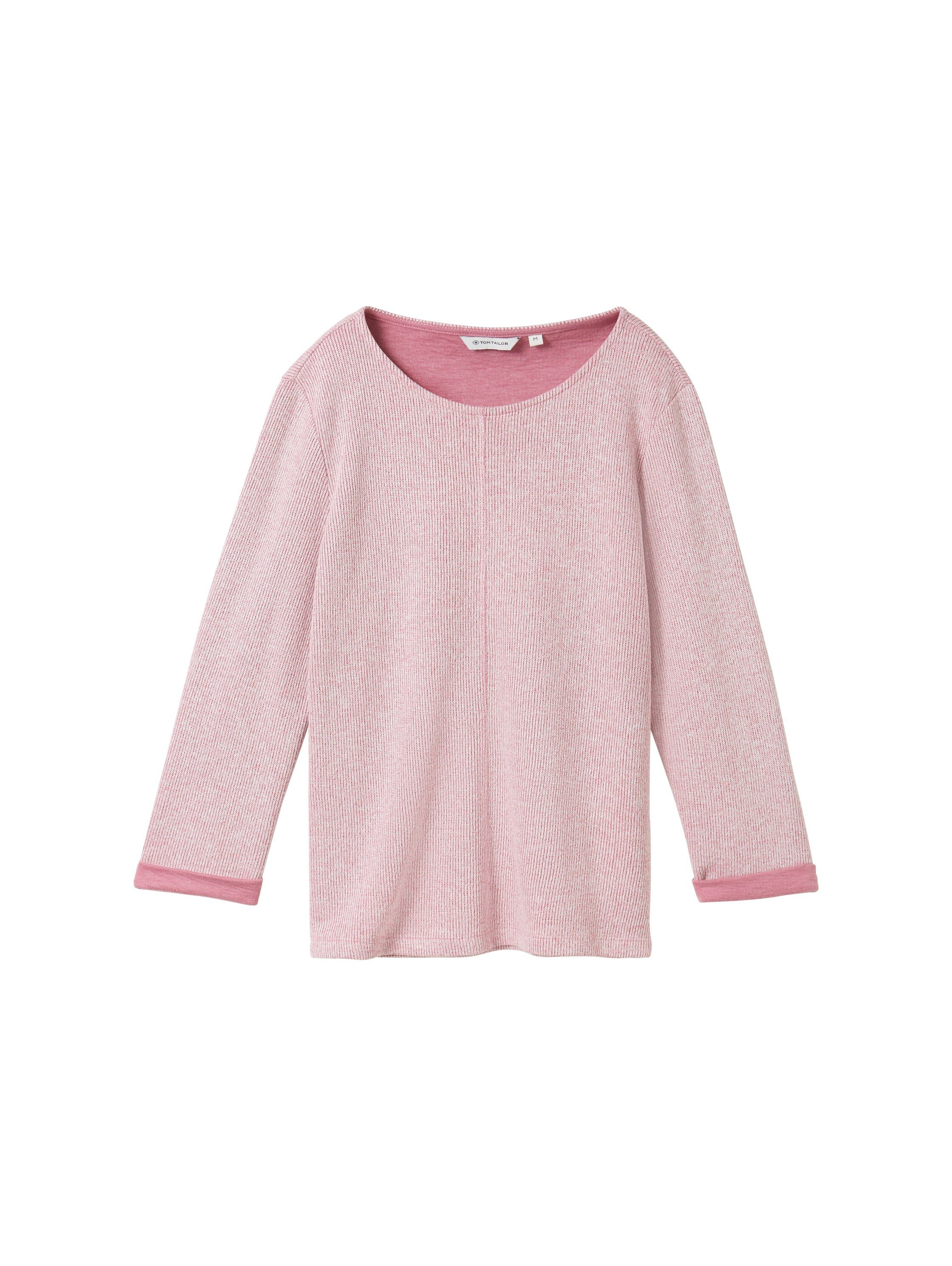 Tom Tailor Sweatshirt in gemêleerde look