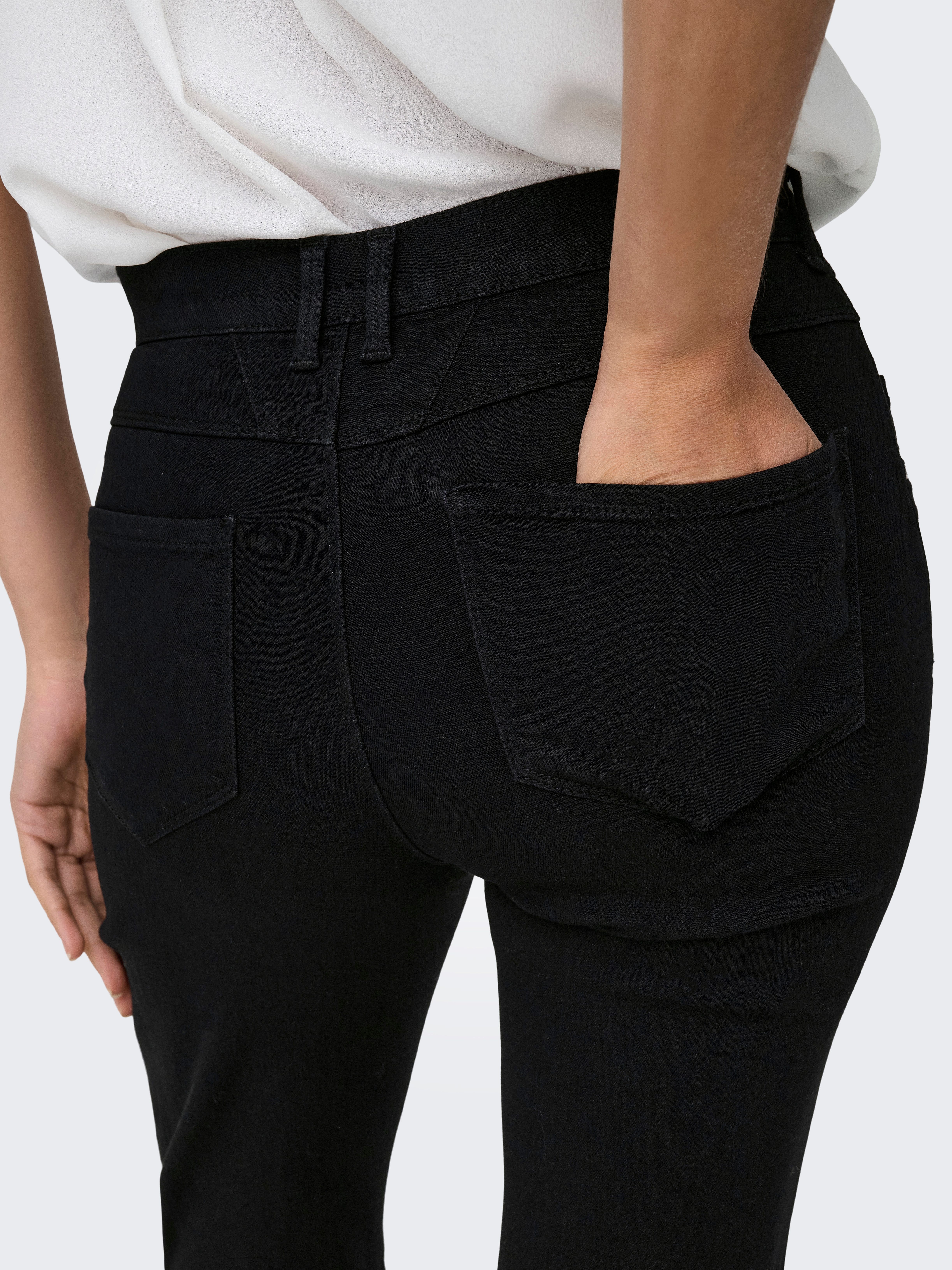 Only Bootcut jeans ONLRAIN MID FRONT YOKE FLARED DNM BOX X