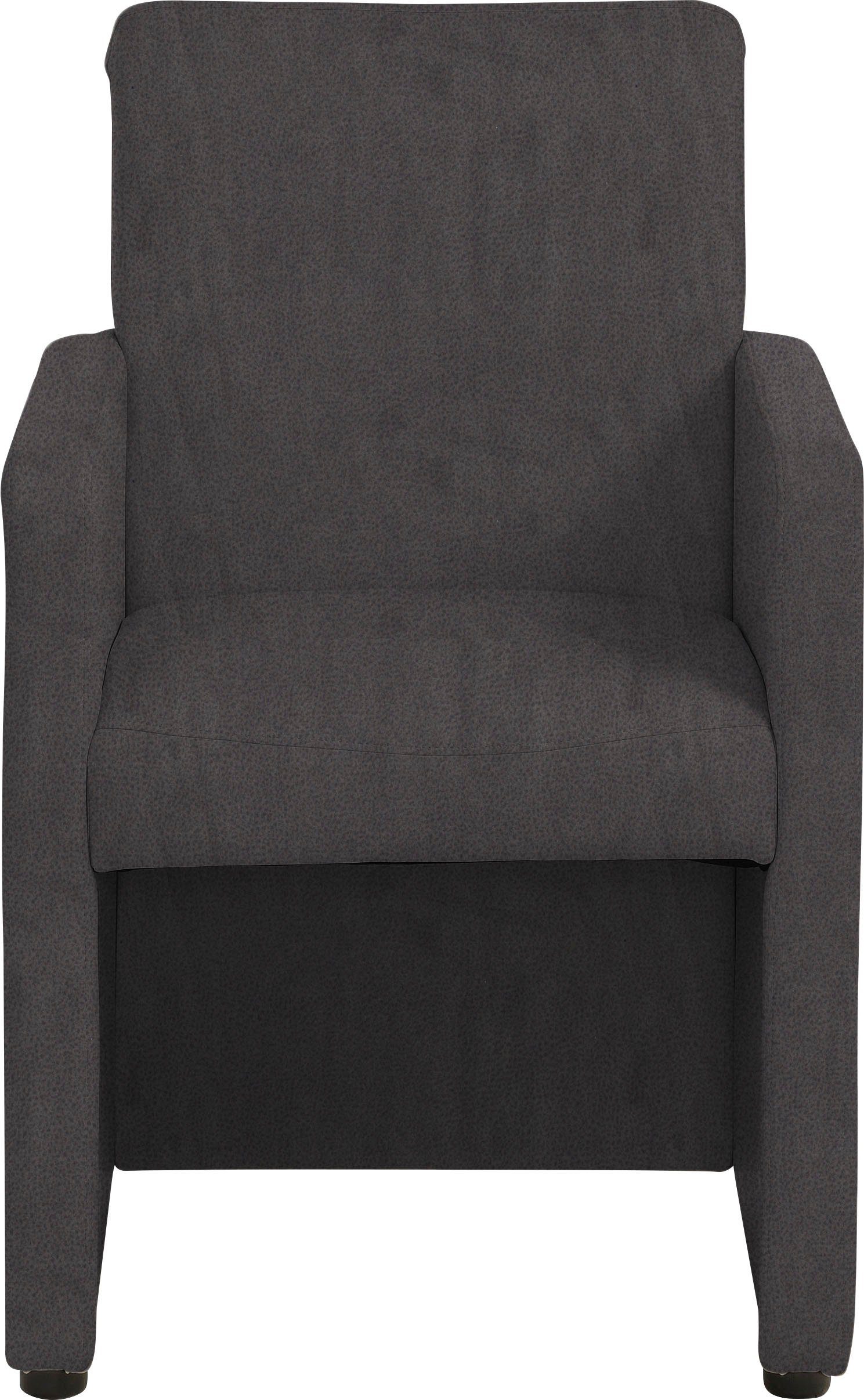 Home affaire Cocktailfauteuil Bologna fauteuils zwart