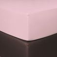 bettwarenshop hoeslaken boxspring elastisch voor extra hoge matrassen (1 stuk) roze