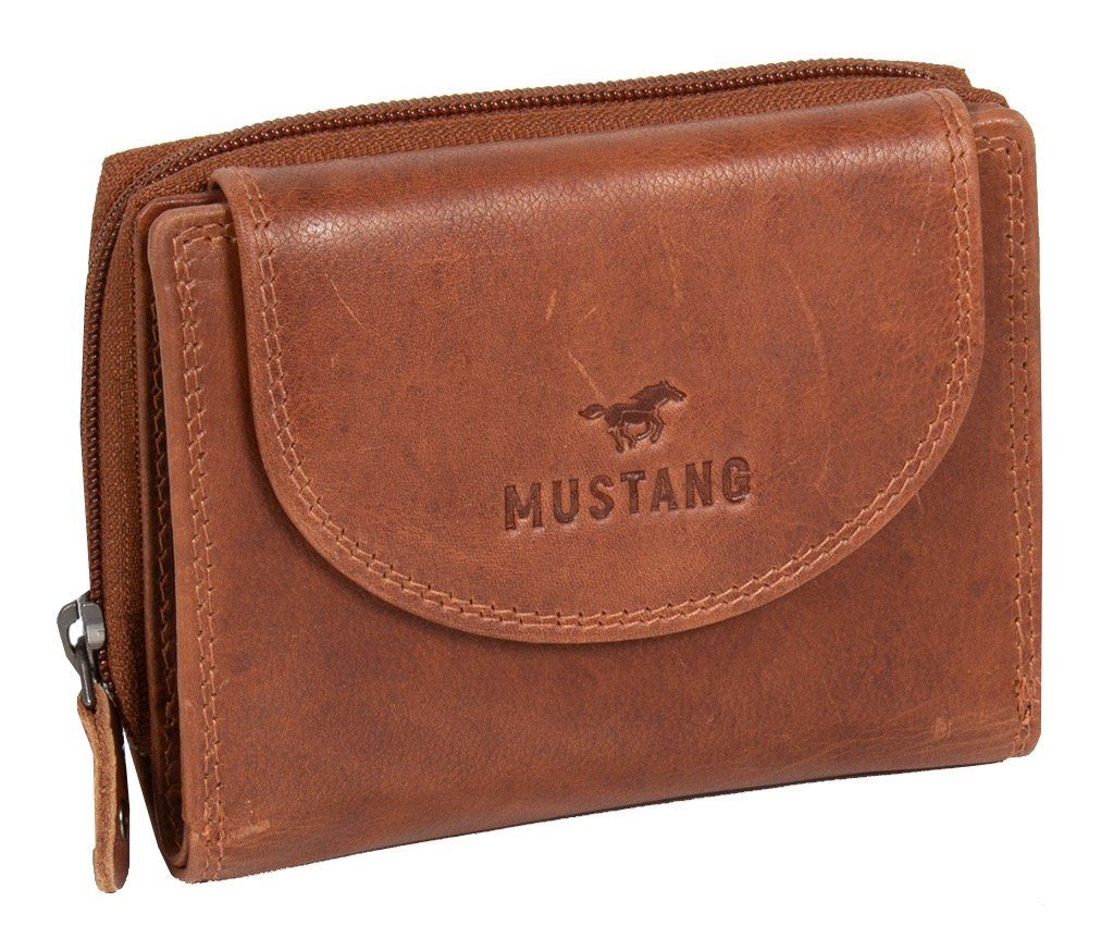 Mustang Portemonnee Udine leather wallet top opening