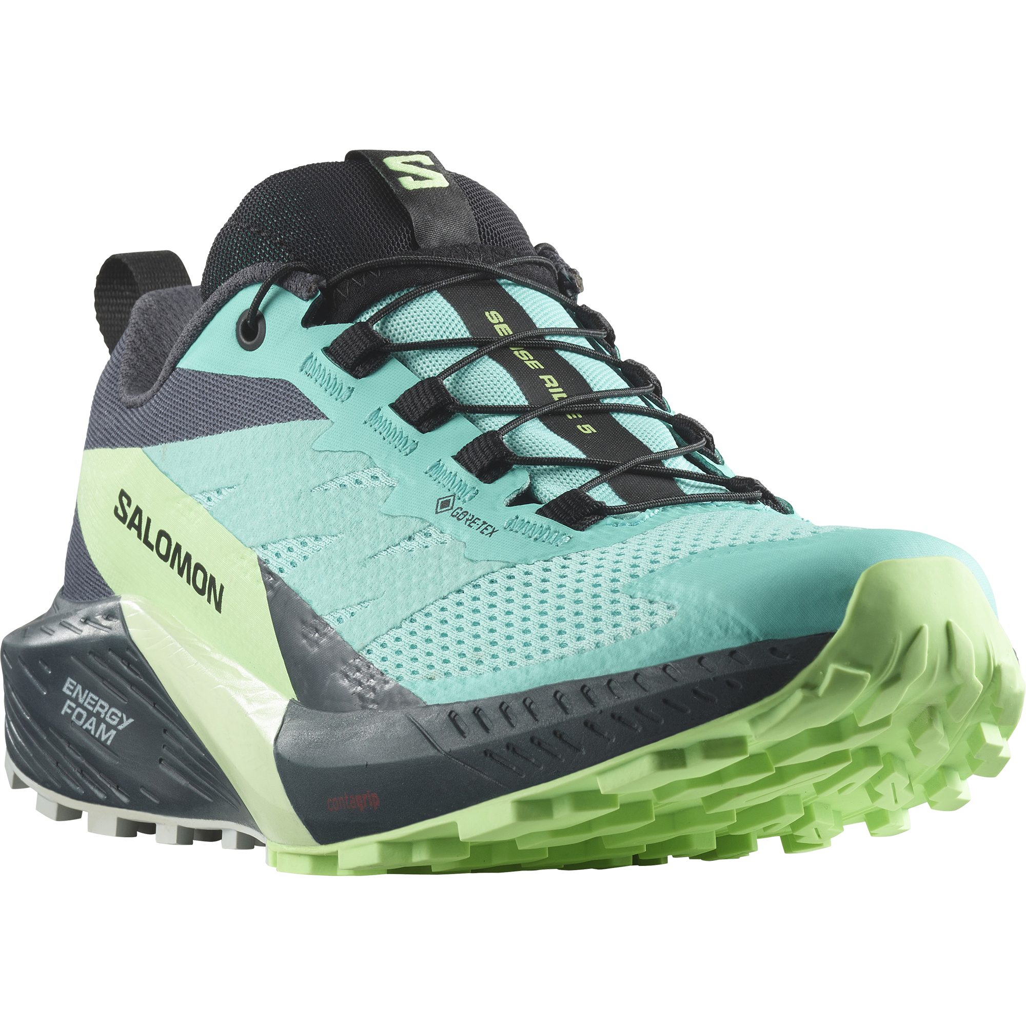 Salomon Trailrunningschoenen SENSE RIDE 5 GORE-TEX® W waterdicht, trailrunningschoenen