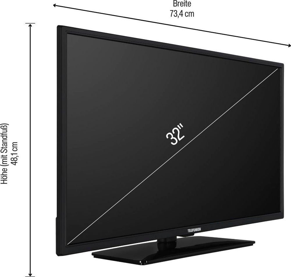 Telefunken Led-TV OS-32H500I, 80 cm / 32", HD ready, Smart TV