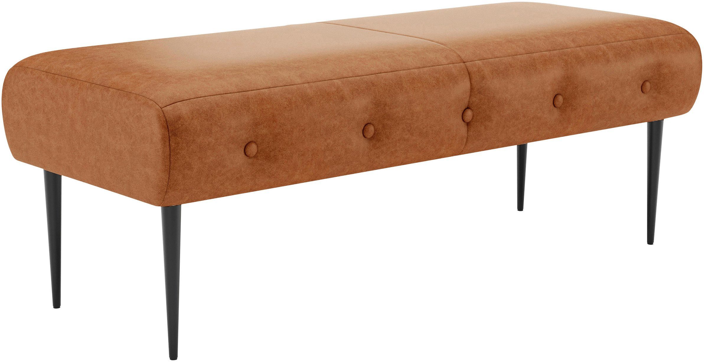 Places of Style 2-zitsbank Amber met capitonnage, in verschillende stofsoorten