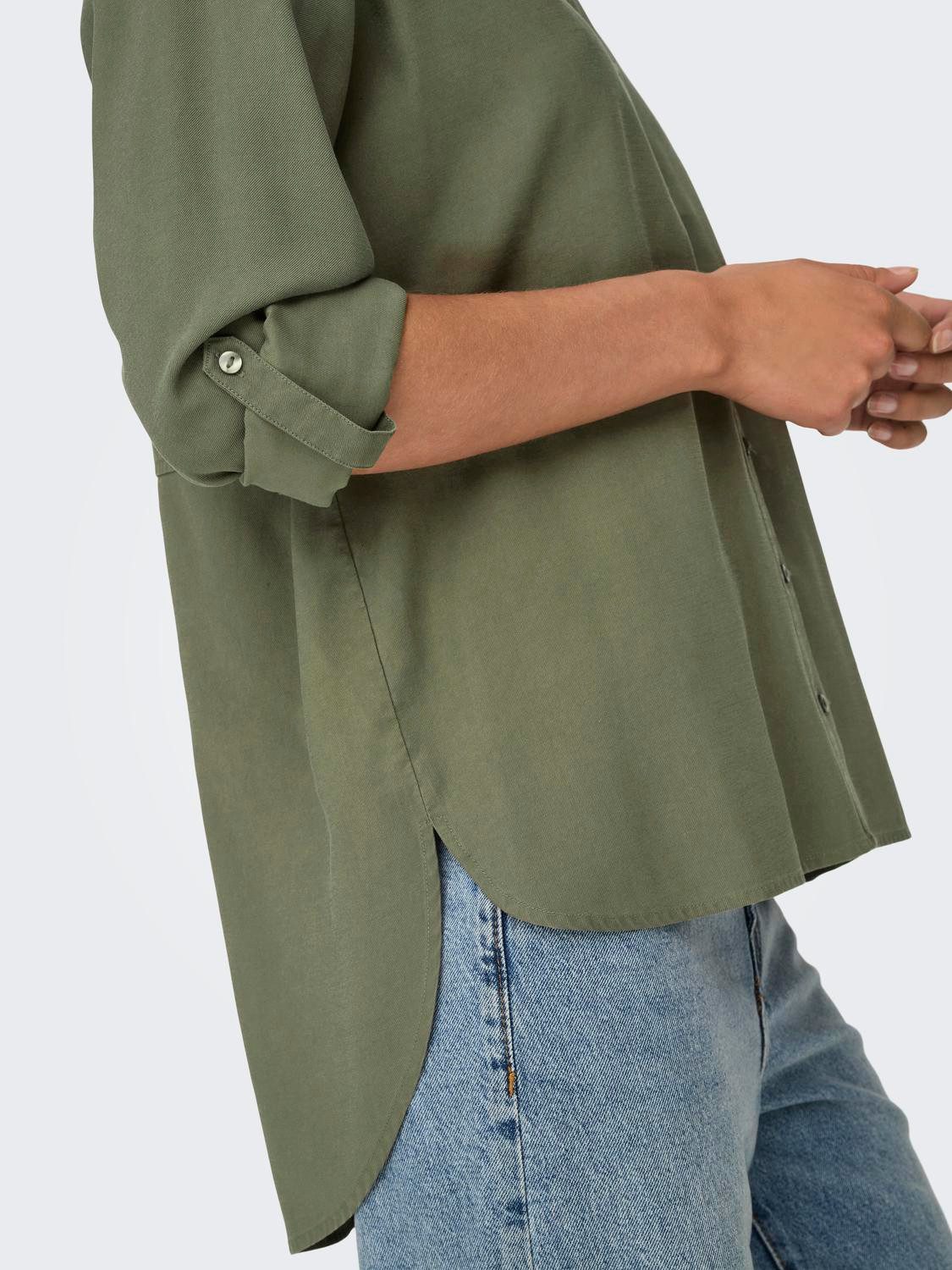 JDY Overhemdblouse JDYOLLI L/S LONG SHIRT WVN NOOS