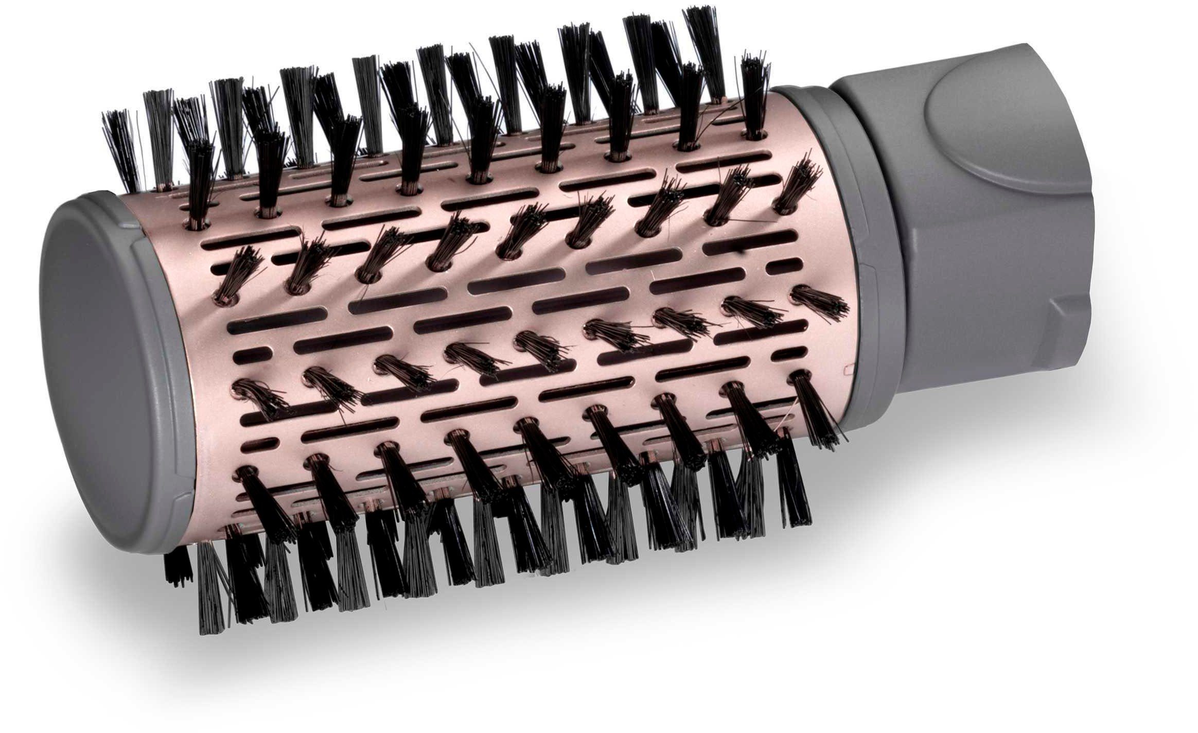 Babyliss Stylingborstel met warme lucht AS960E Beliss Big Hair roterende heteluchtstijltang met 4 opzetstukken inclusief tas