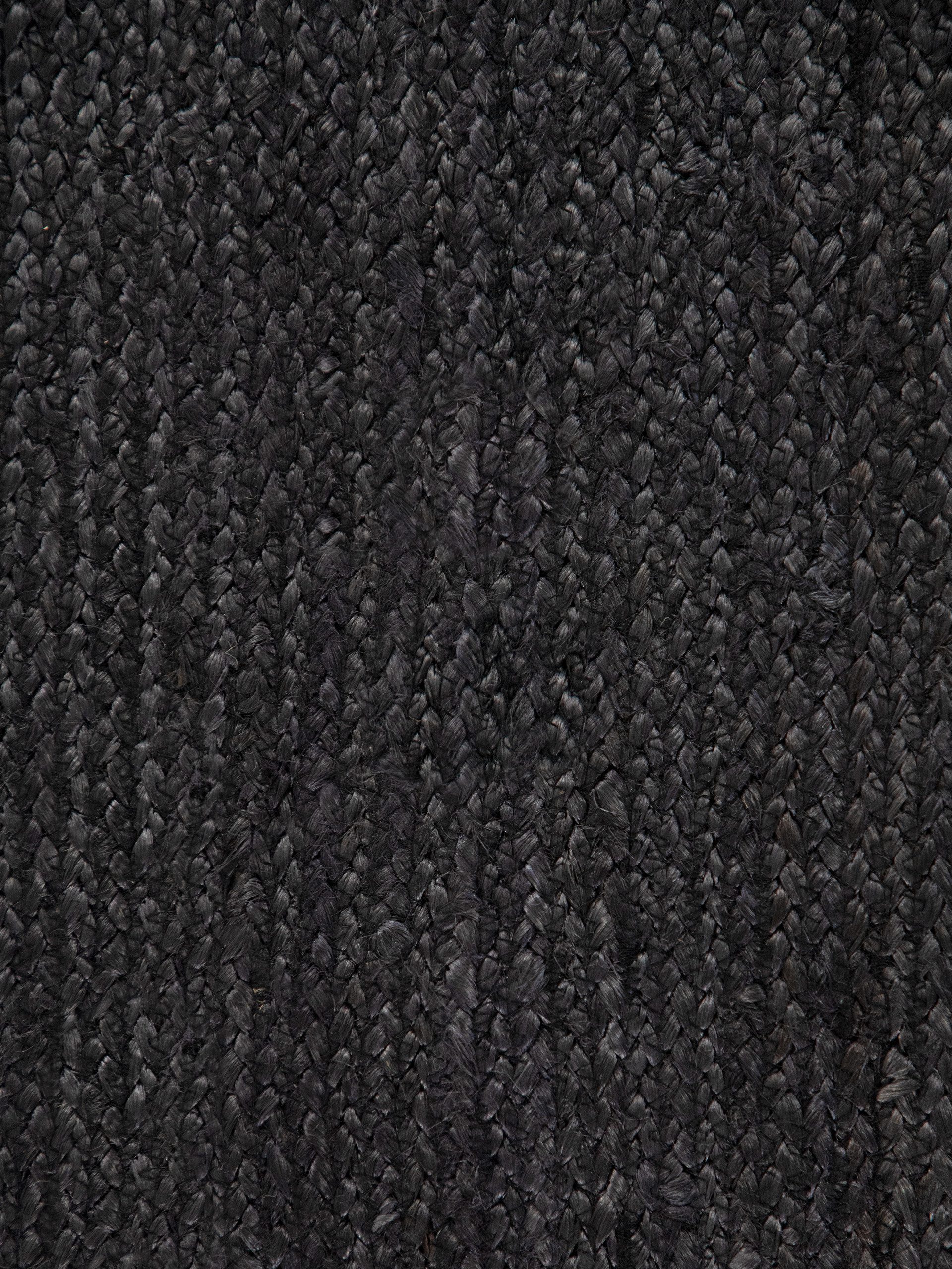 carpetfine Vloerkleed Nele jute-vloerkleed natuurmateriaal gevlochten tweezijdig te gebruiken kleed van 100% jute, in rond en ovaal, vele maten