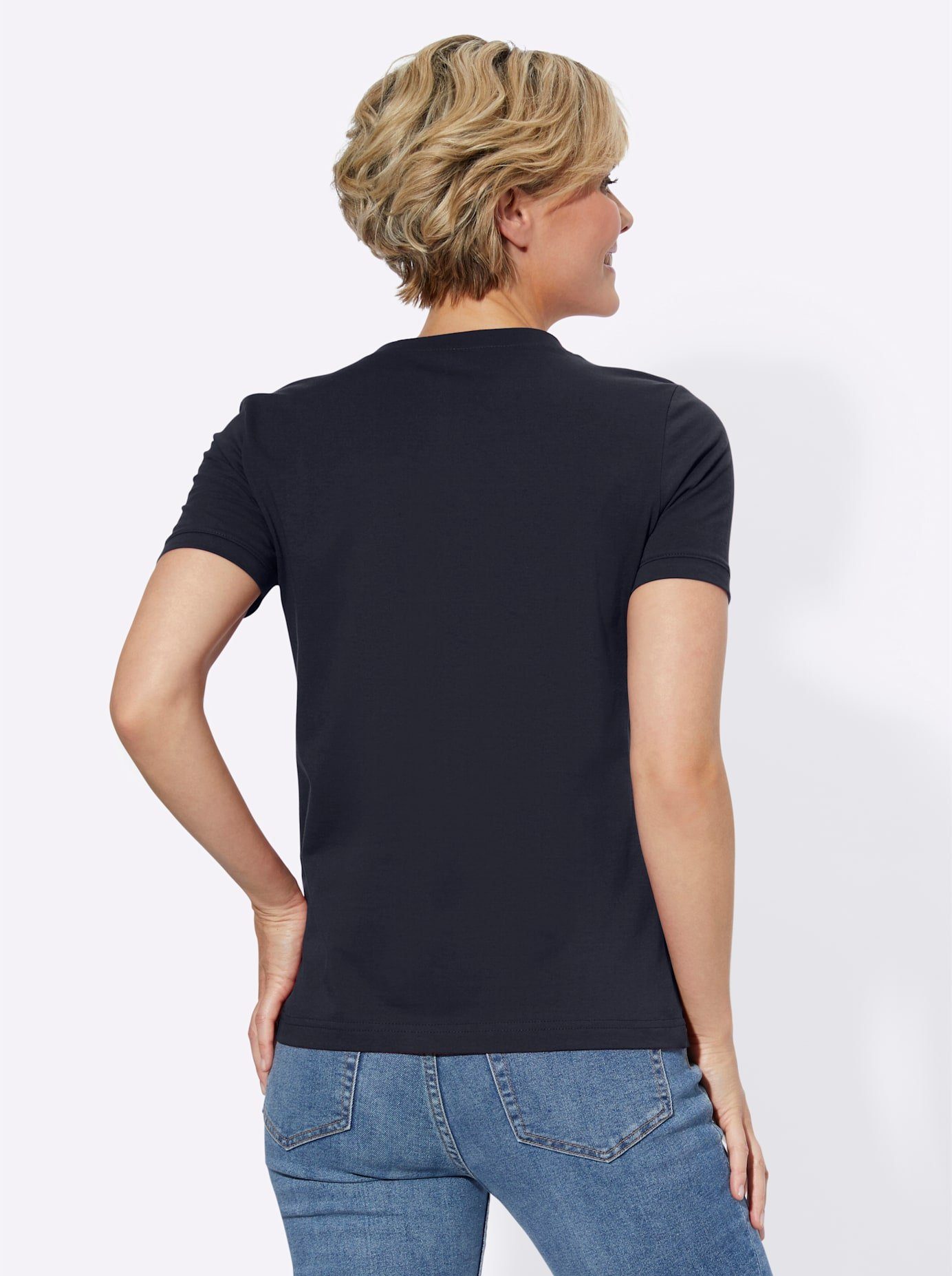 Casual Looks Shirt met korte mouwen Shirt (1-delig)