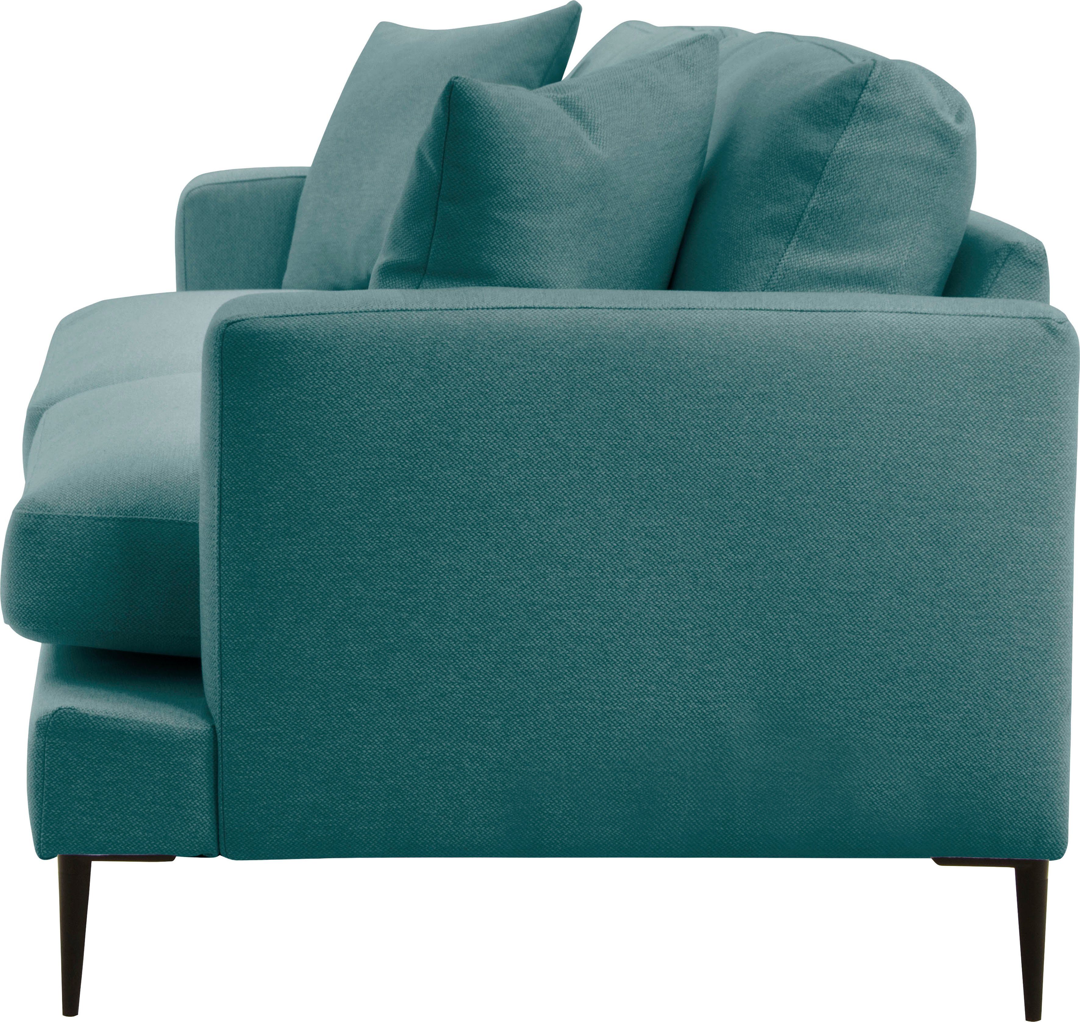 Leonique Megabank Cozy elegante designbank, afmetingen B/D/H: 252/97/80 cm