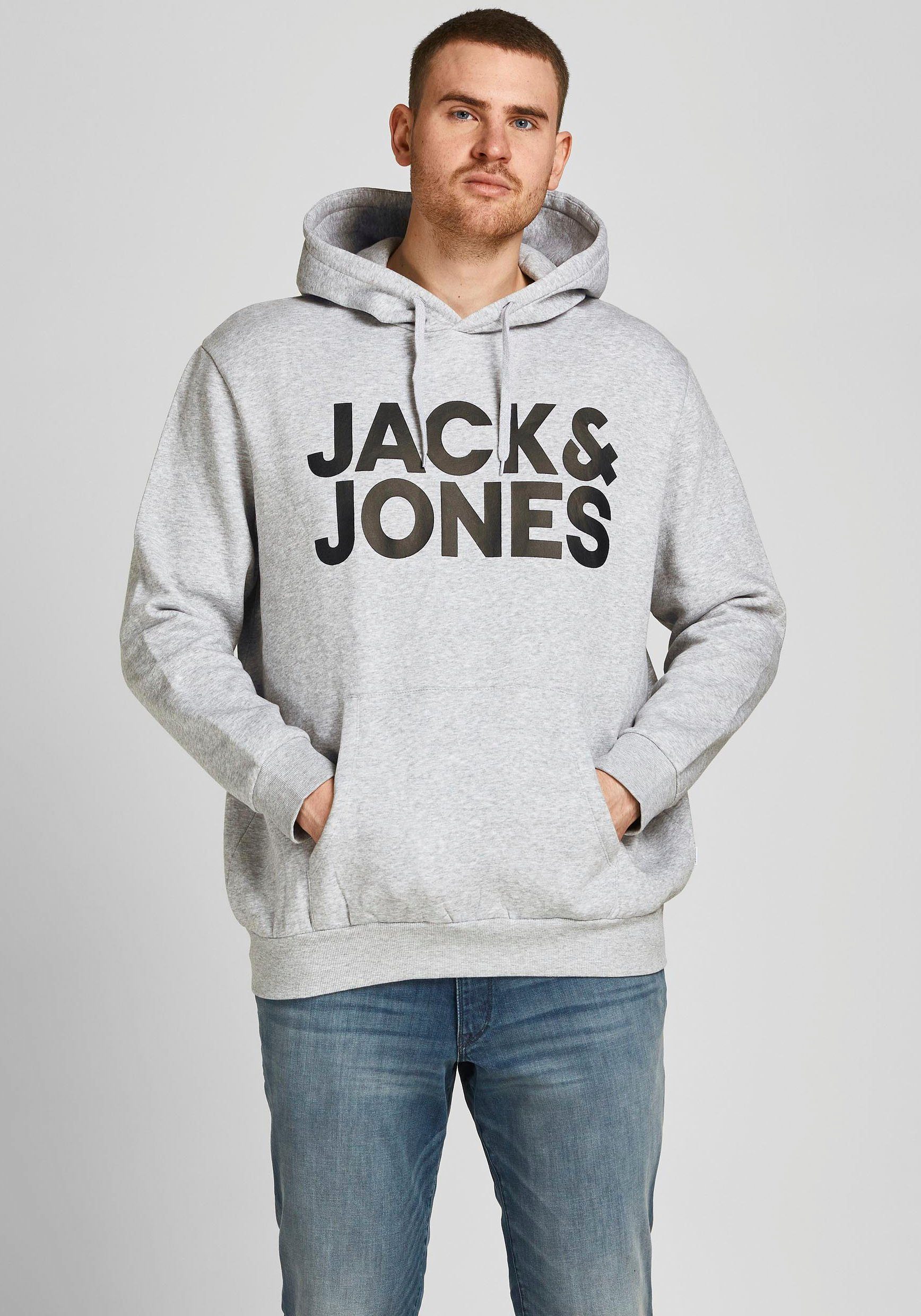 Jack & Jones PlusSize Hoodie CORP LOGO SWEAT HOOD