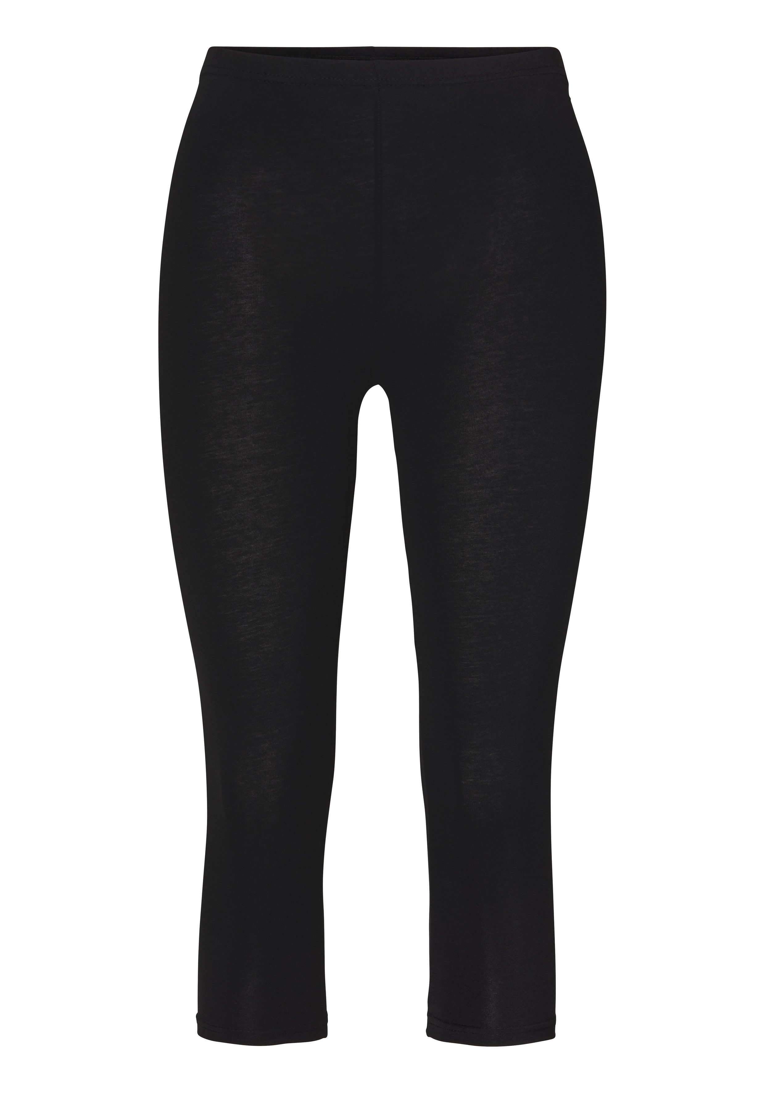 Sarlini 3/4 legging Dames Capri ¾ legging van zachte, comfortabele katoen. Draagcomfort.