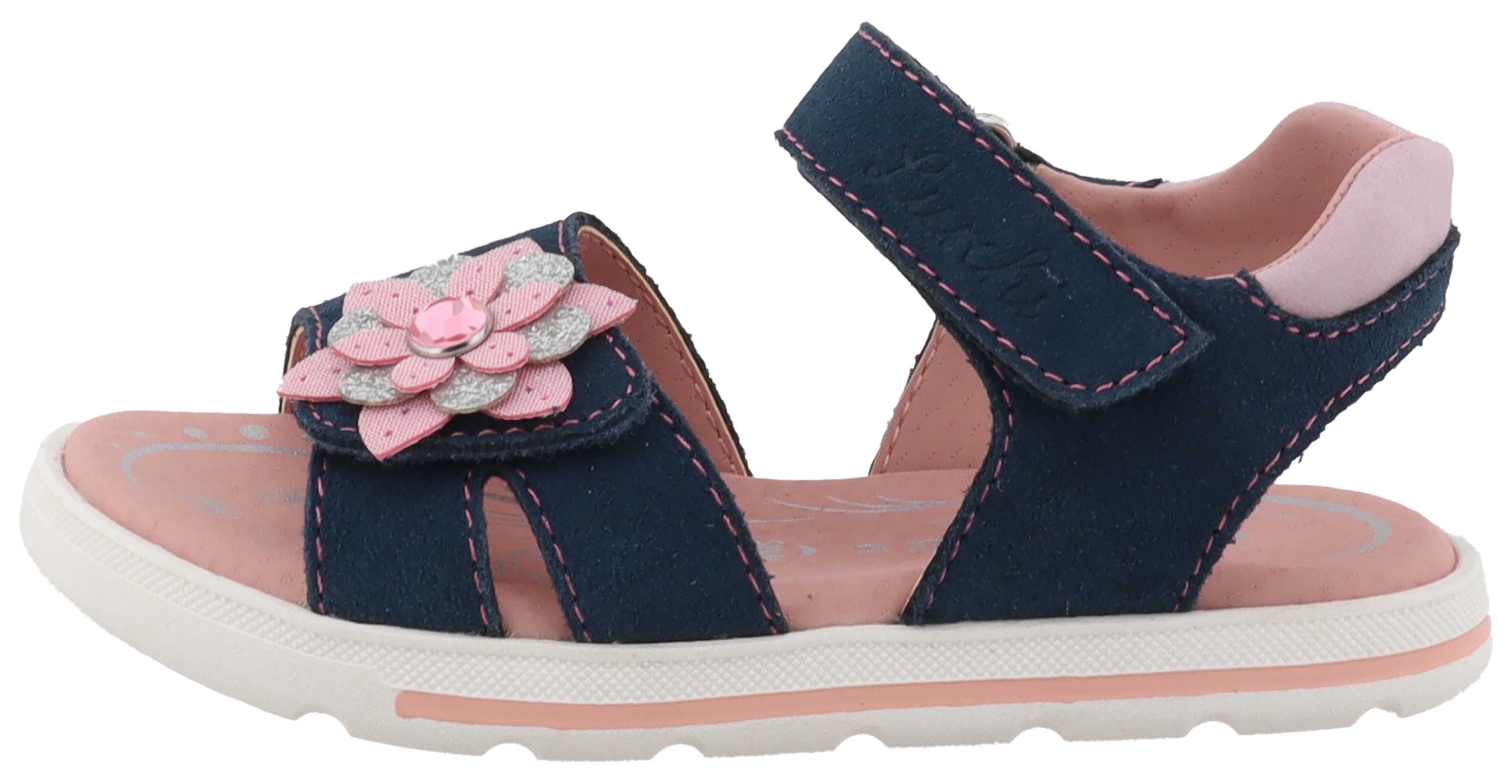 Lurchi Sandalen CARIN , feestdag schoen met bloem, maat sjabloon om te downloaden