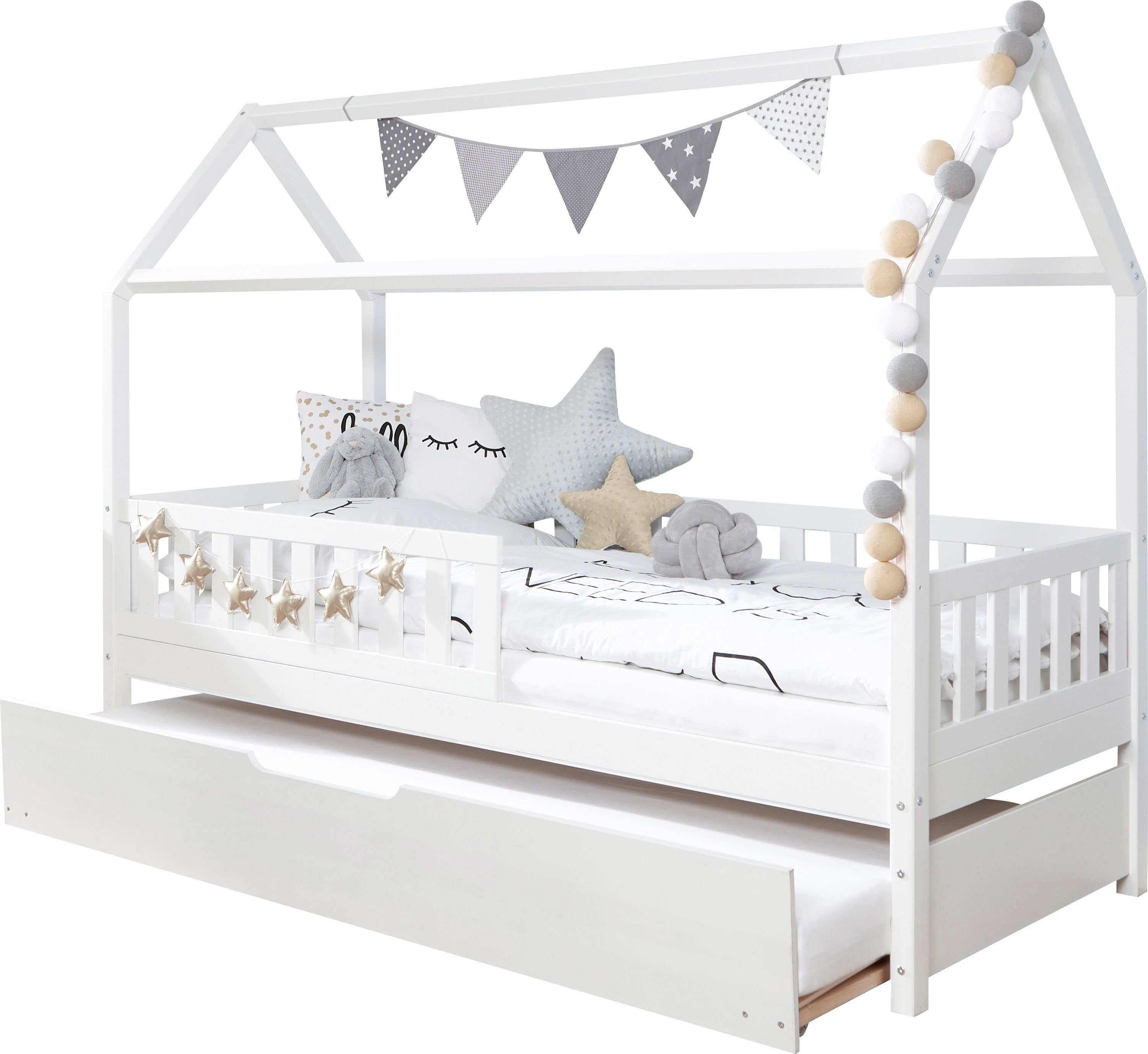 Ticaa Huisbed Droomhuis met extra bed