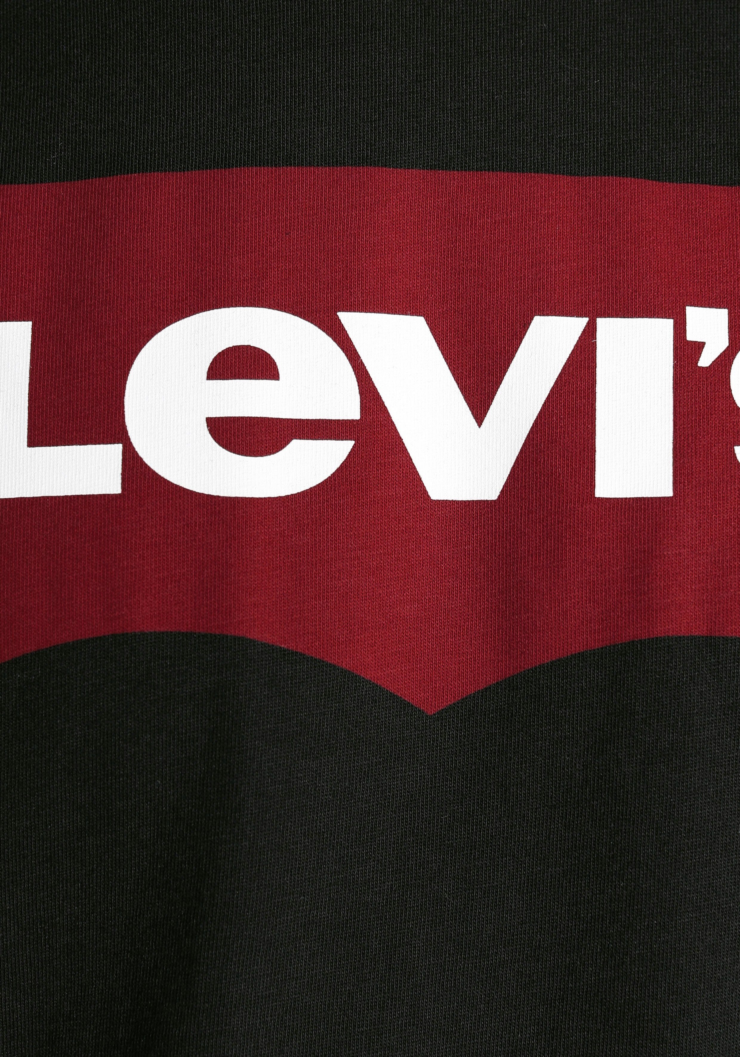 Levi's® T-shirt Batwing Logo Tee met logo-frontprint