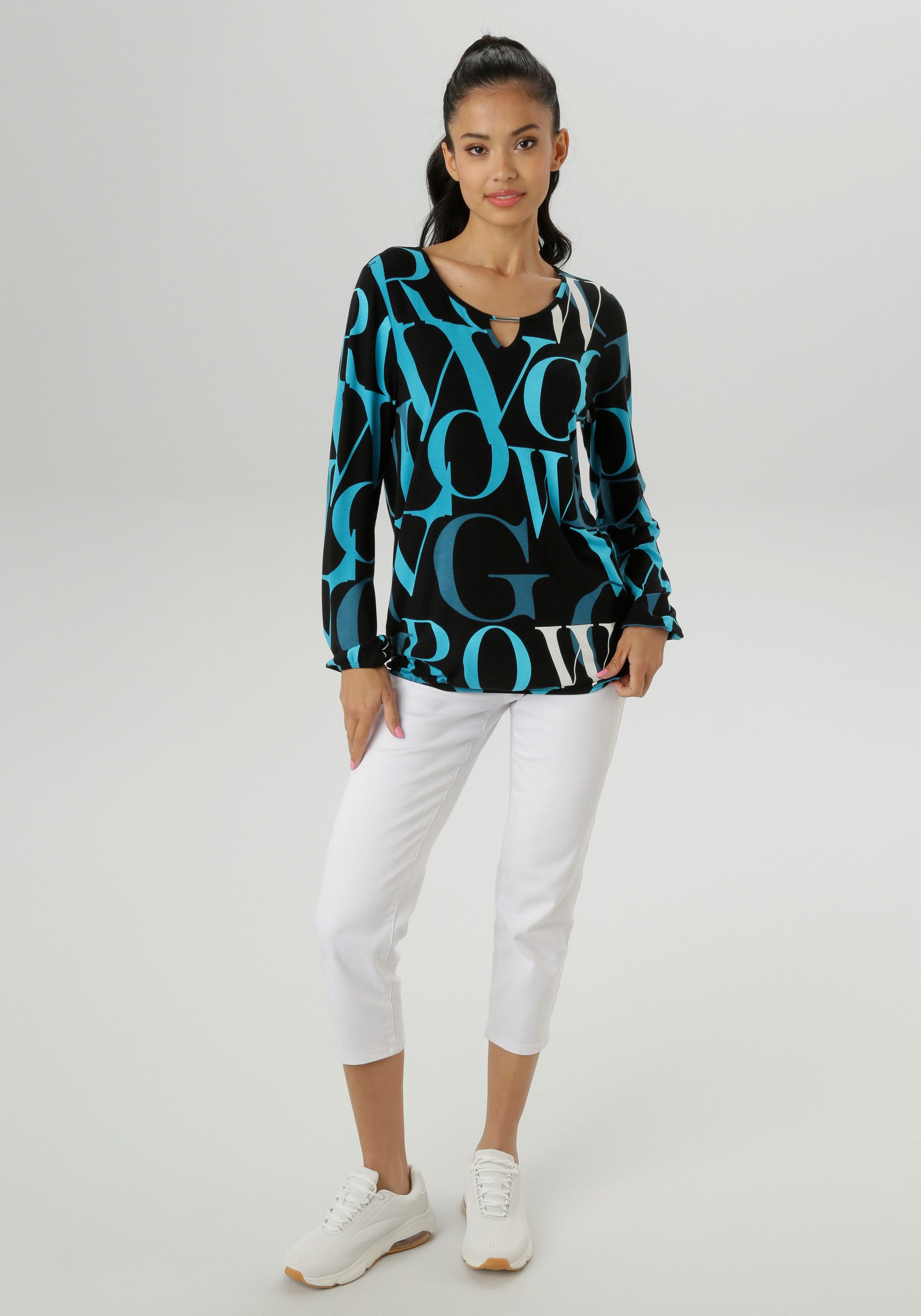 Aniston SELECTED Shirt met lange mouwen