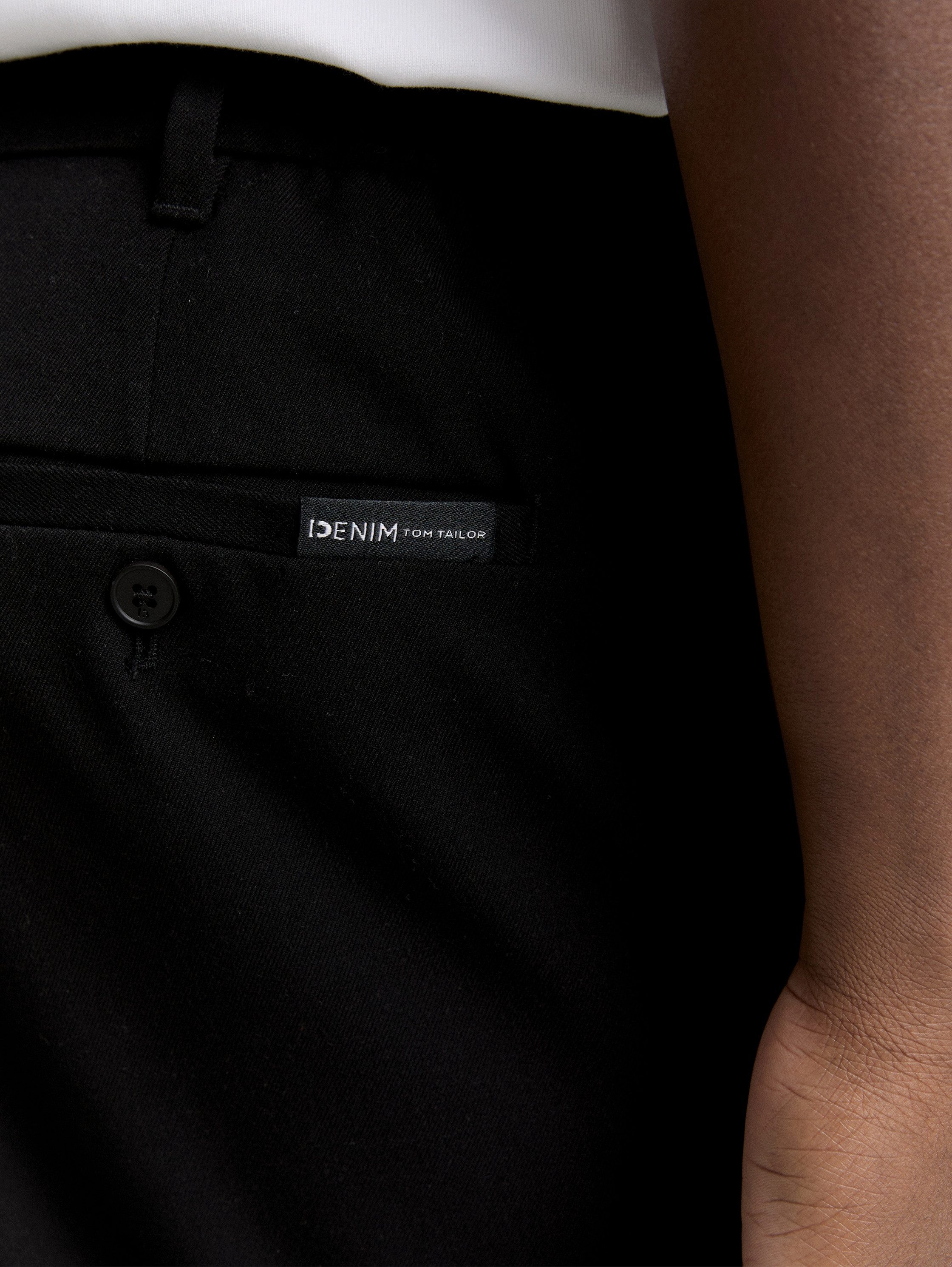 Tom Tailor Denim Chino met persplooien