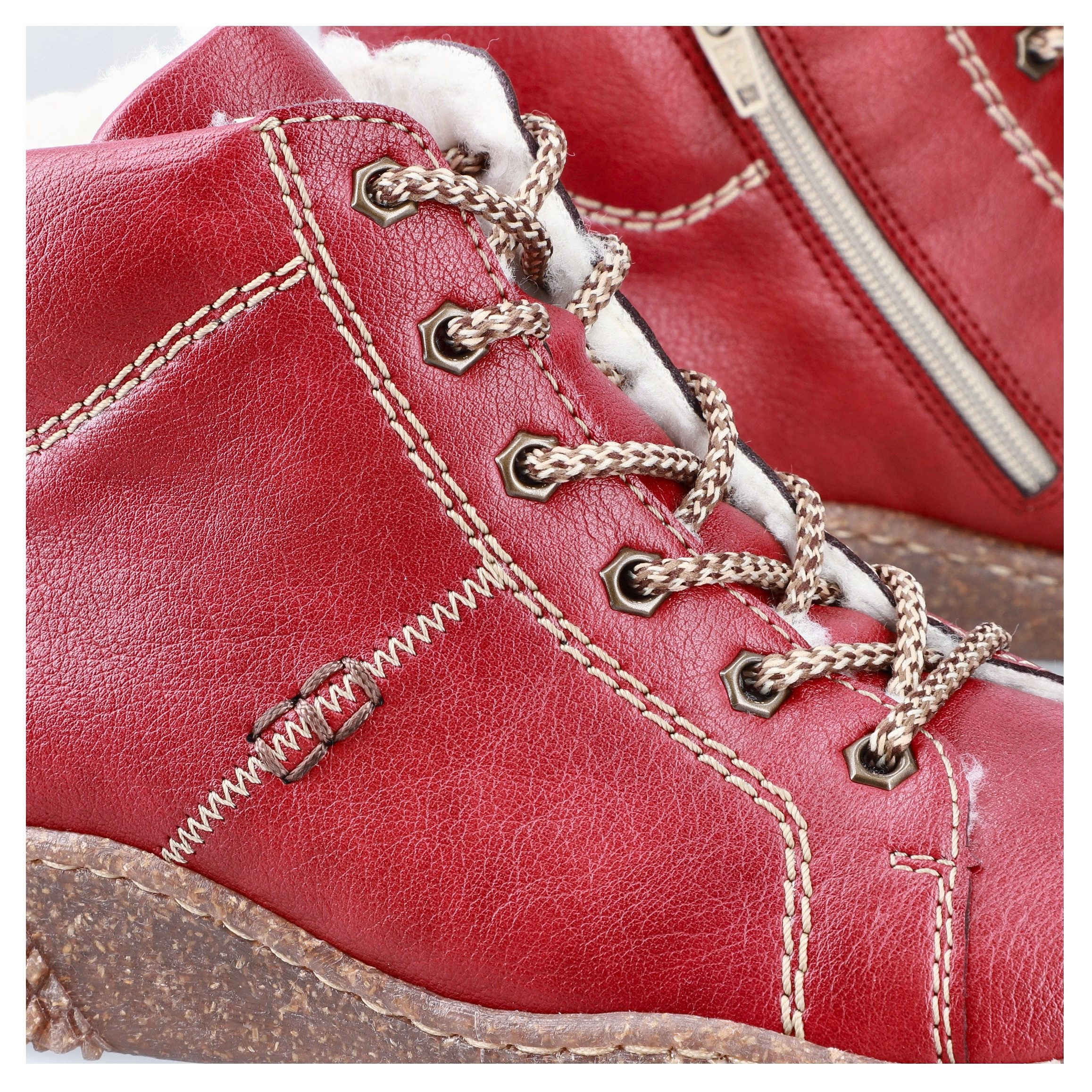 Rieker Winterlaarzen , veterschoenen, enkellaars, high top sneaker met binnenrits
