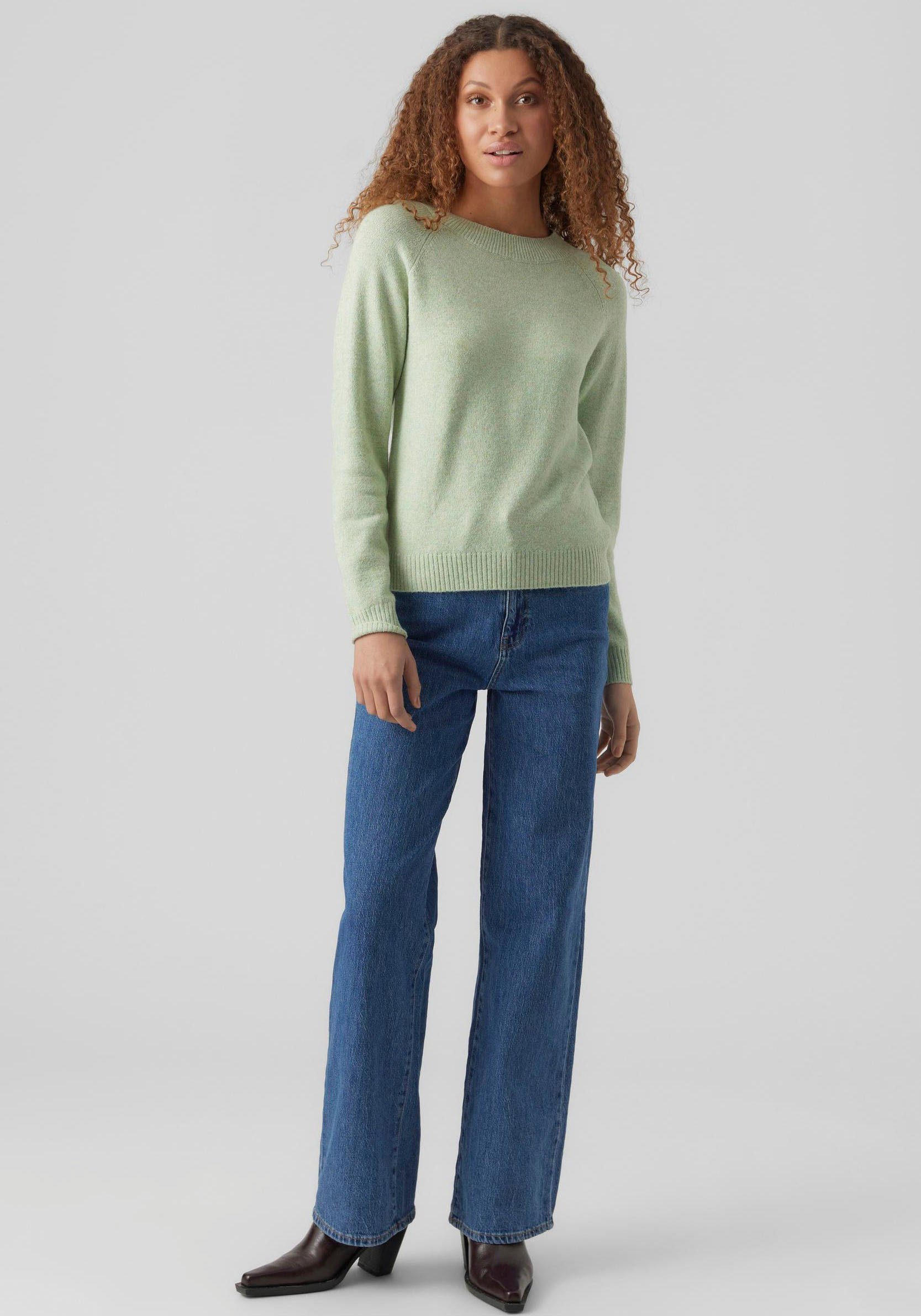 Vero Moda Trui met ronde hals VMDOFFY LS O-NECK BLOUSE GA NOOS
