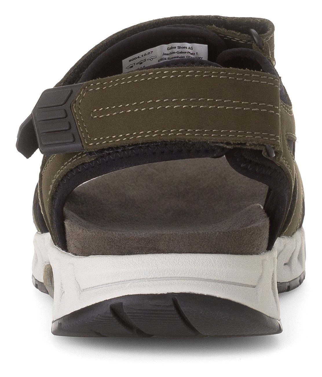 Gabor Rollingsoft Trekkingsandalen , zomerschoen, klittenbandschoen, vrijetijdssandaal in comfortbreedte g (breed)