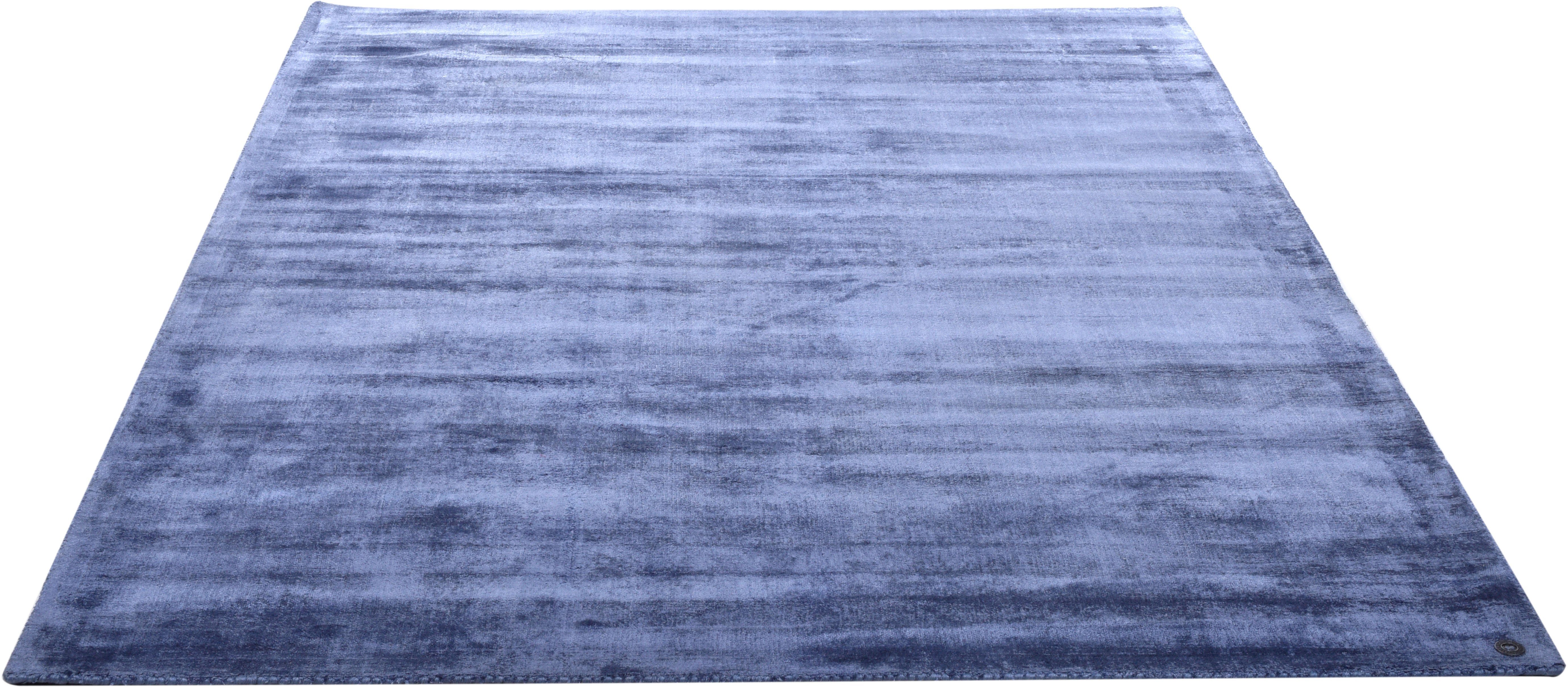 TOM TAILOR HOME Vloerkleed Shine uni Handgeweven vloerkleed, 100% viscose, met de hand geweven, met elegante glans