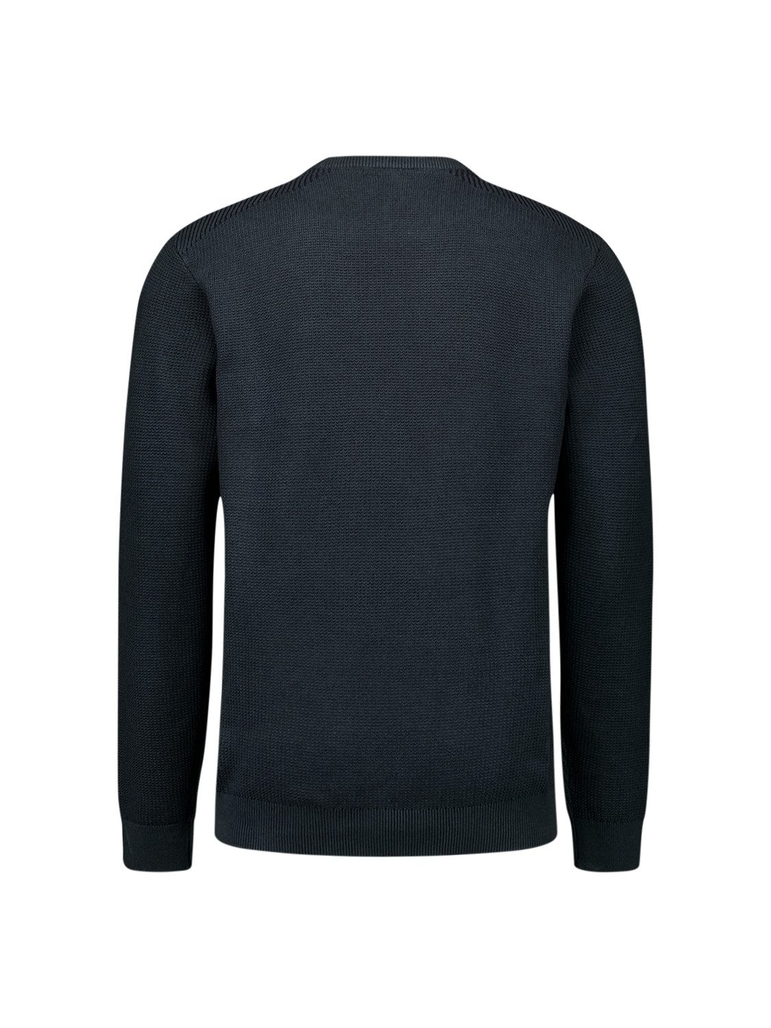 NO EXCESS Trui met ronde hals met jacquard-look