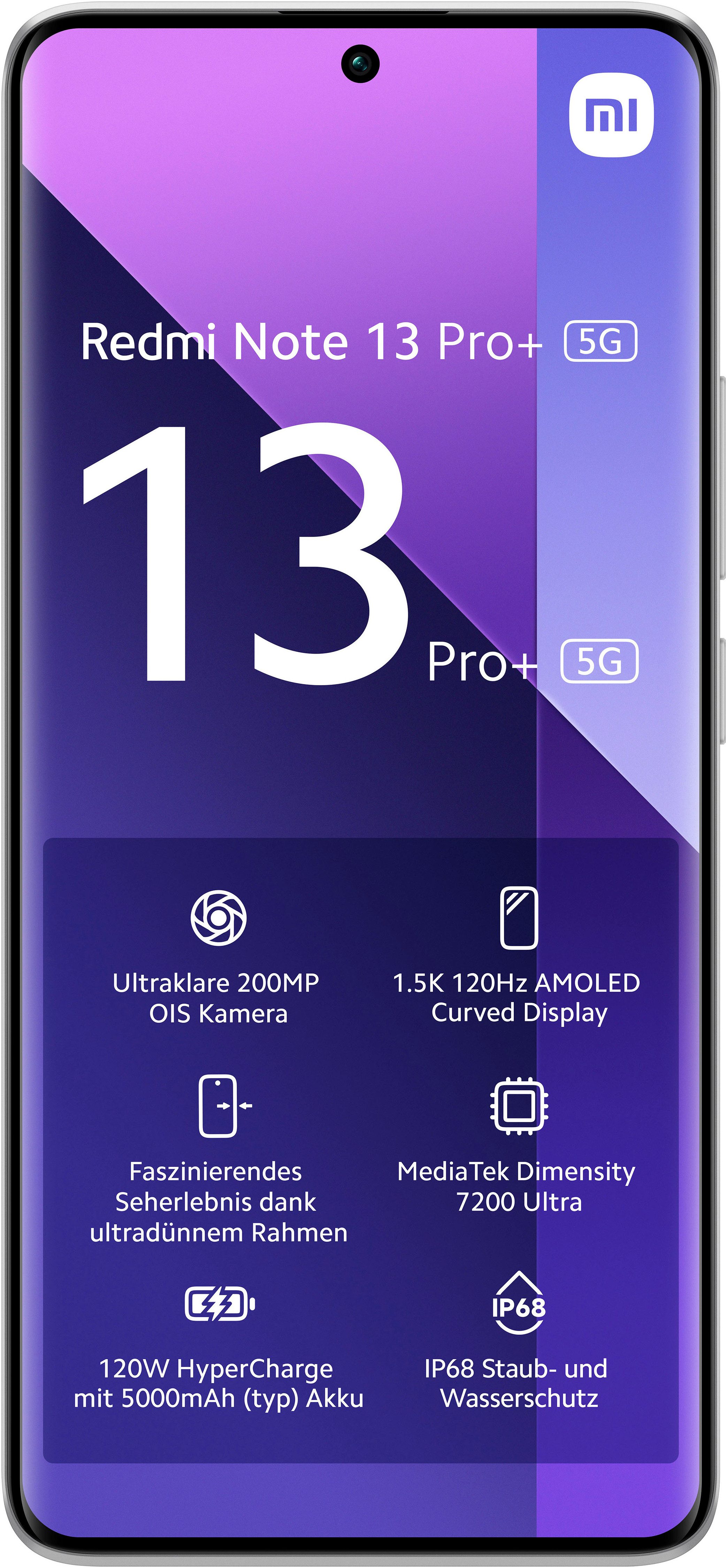 Xiaomi Smartphone Redmi Note 13 Pro+ 5G 12+512GB