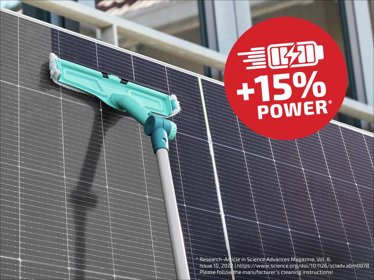 Leifheit Ramenwisser Raam- & framewisser 4in1 telescoop 2 m
