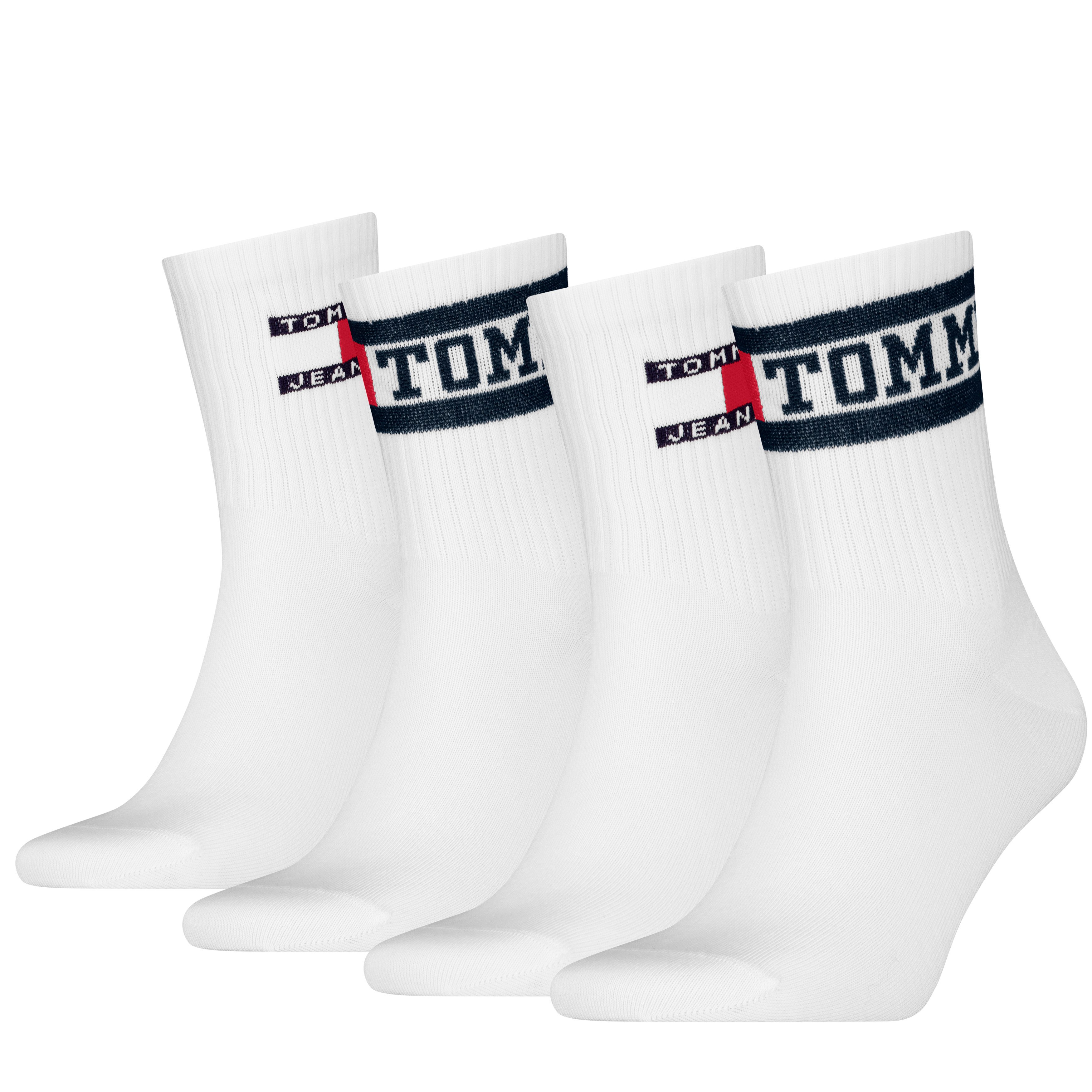 Tommy Hilfiger Sokken TH UNI TJ SHORT SOCK 4P ECOM (4 paar)