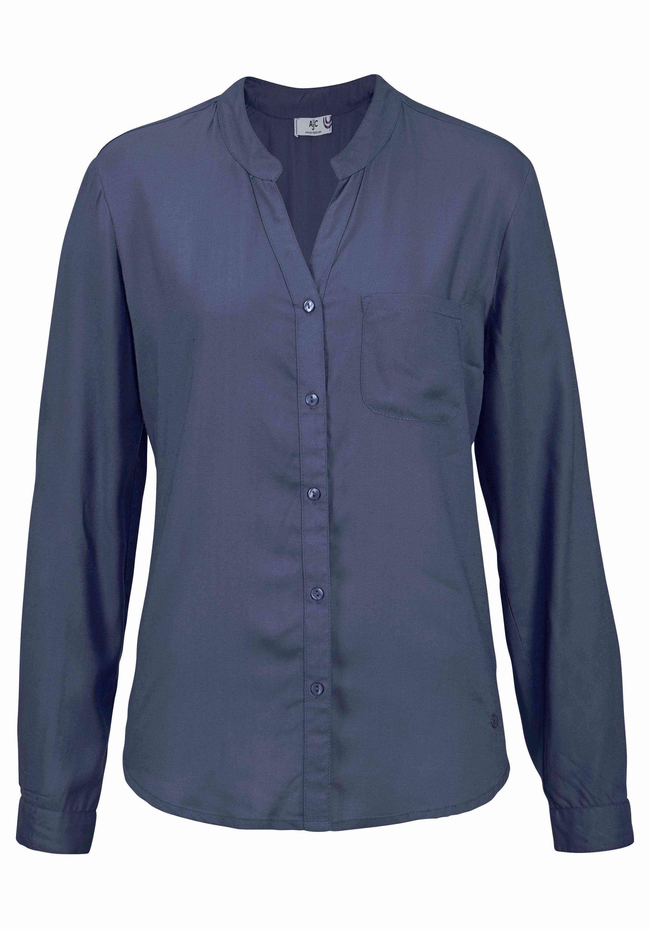 AJC Overhemdblouse met verschillende printvarianten of in uni
