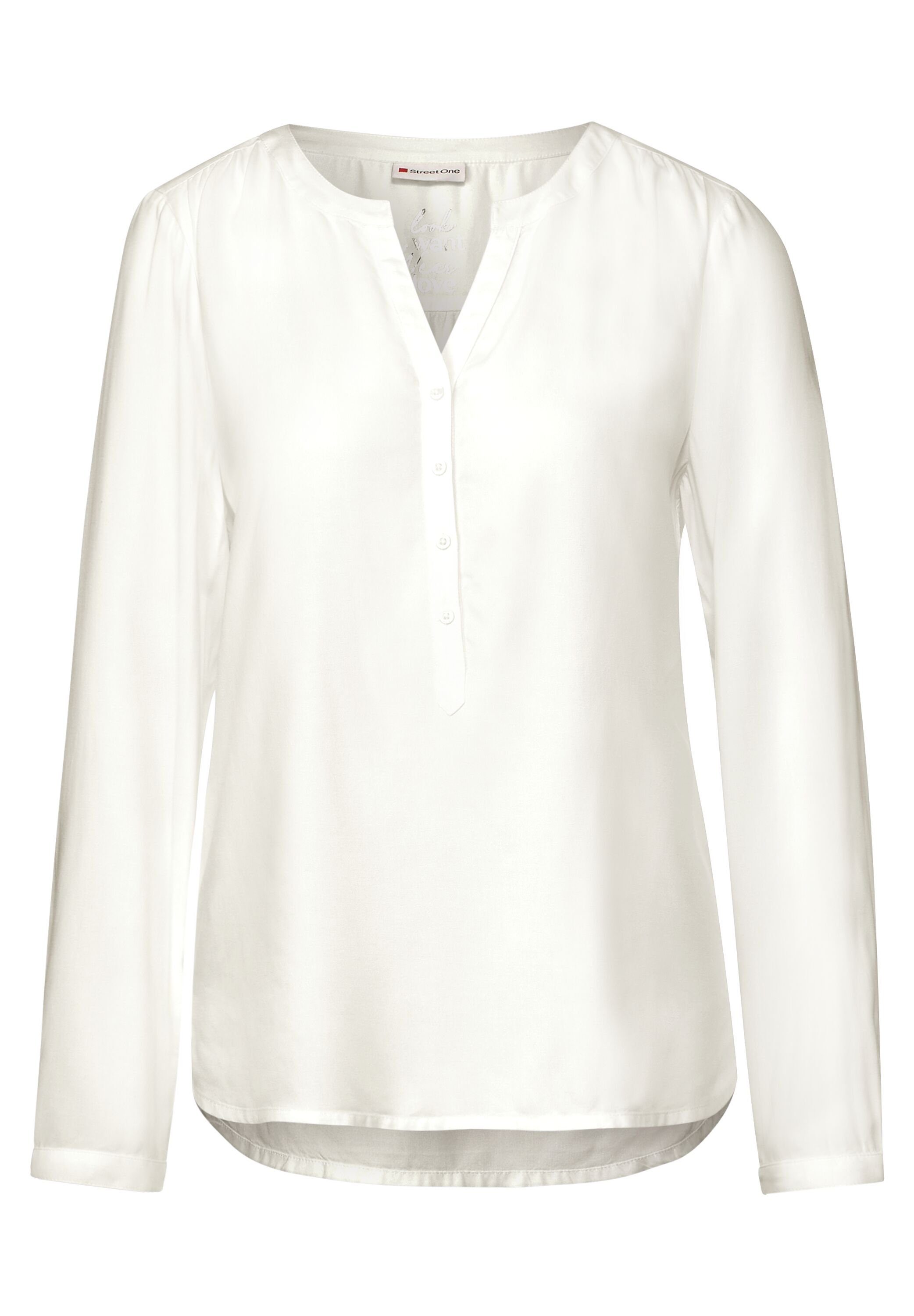STREET ONE Shirtblouse Style Bamika met zijsplitten