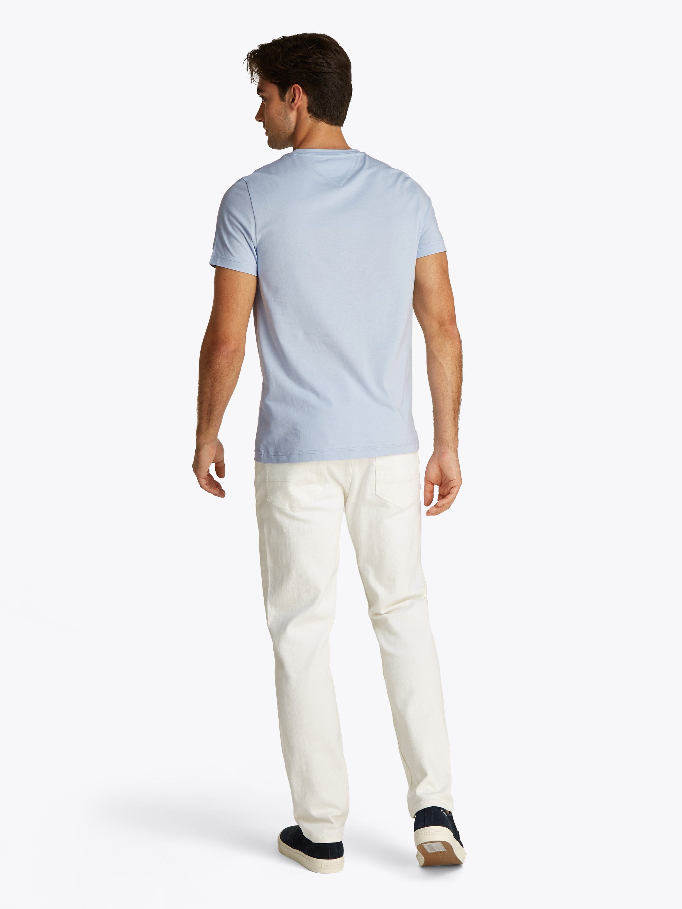 Tommy Hilfiger T-shirt Tommy Logo Tee van duurzaam katoen