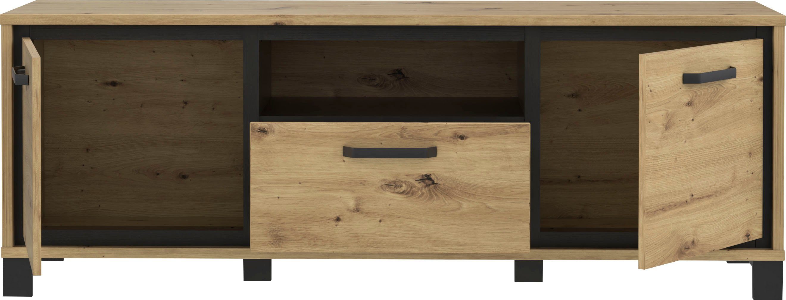 FORTE Tv-meubel Trondheim Breedte 158 cm