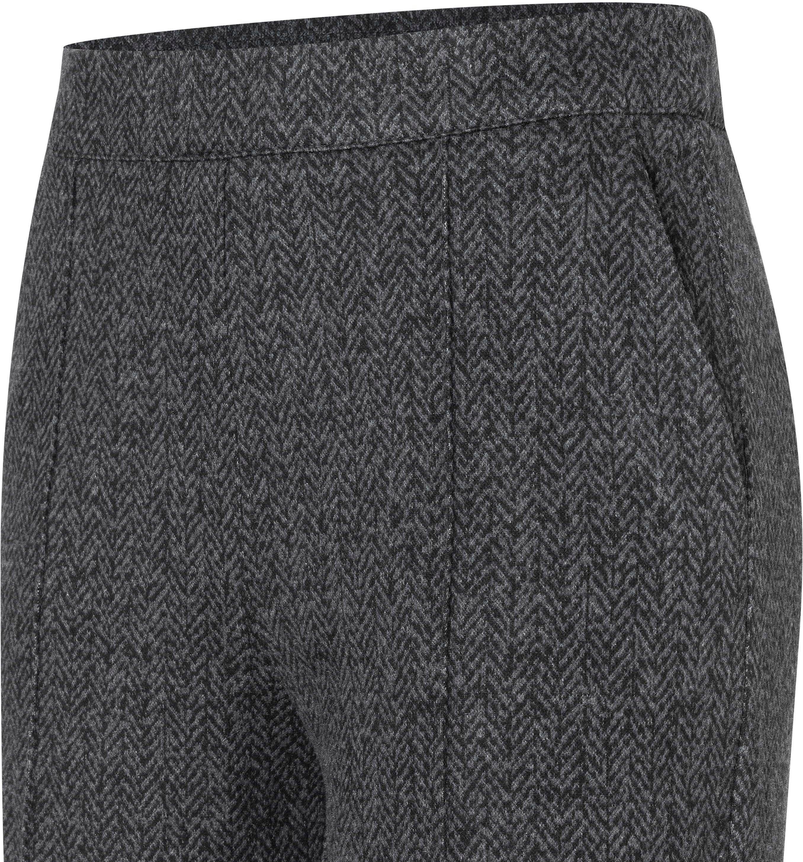 MAC Pantalon Chiara met visgraatdessin