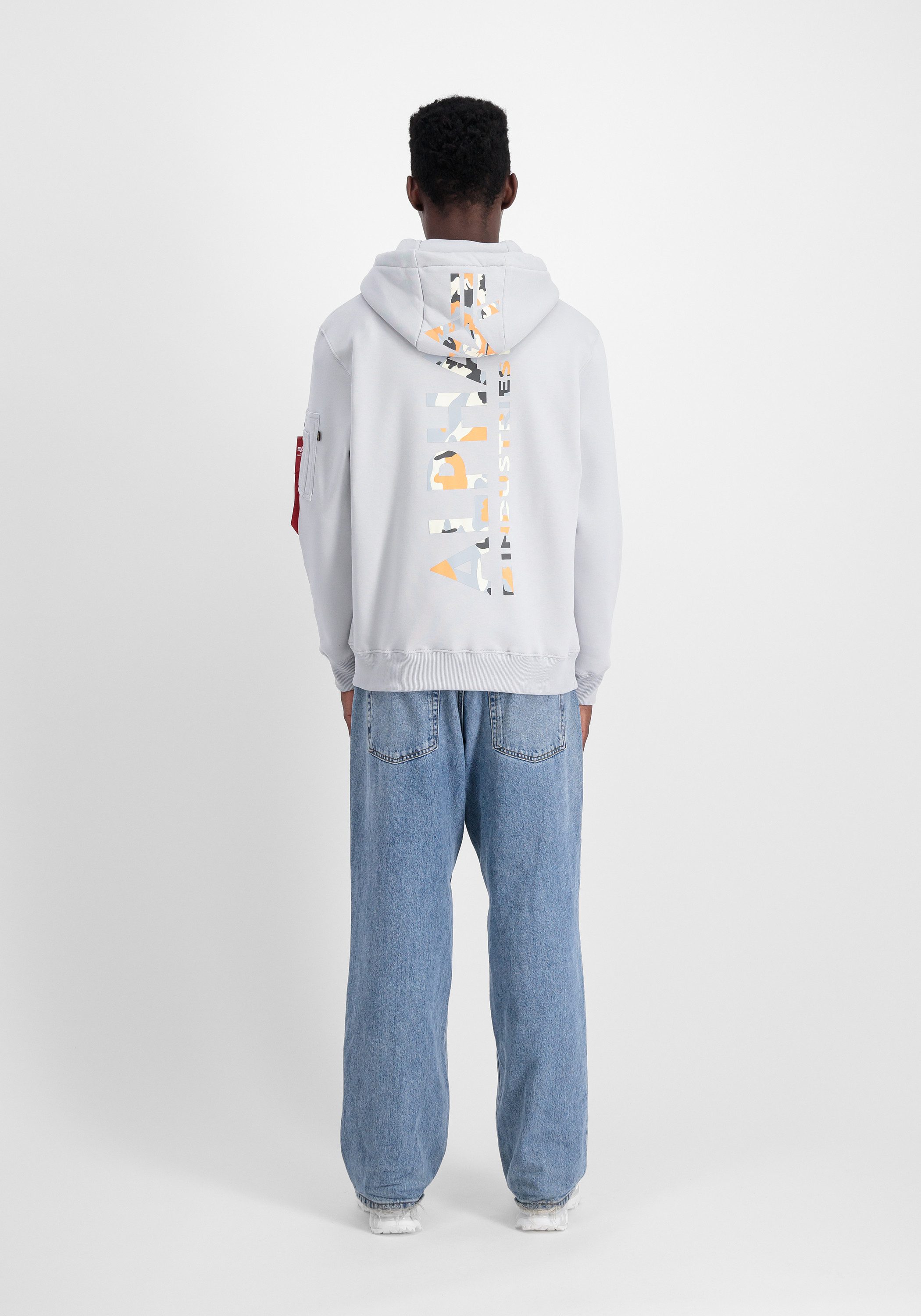 Alpha Industries Hoodie Alpha Industries Men - Hoodies Back Print Hoodie Camo Print